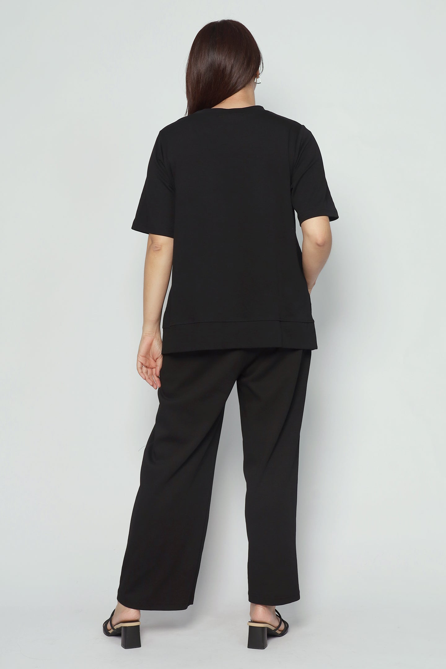 Ford 2 in 1 Top and Pants Set in Black