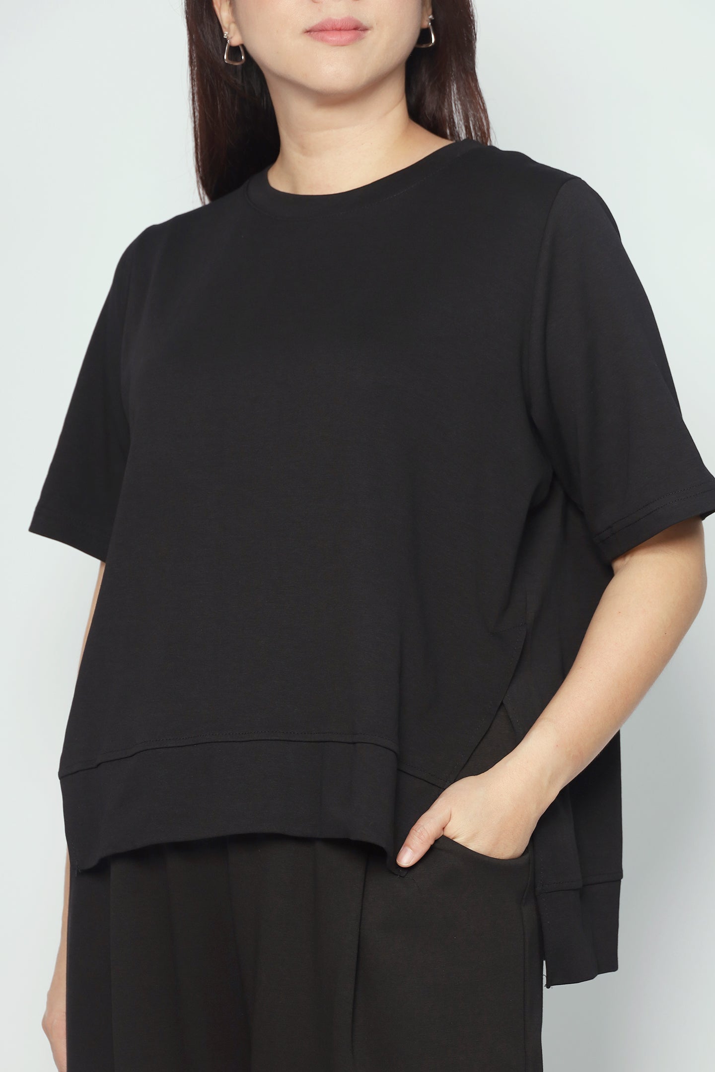 Ford 2 in 1 Top and Pants Set in Black
