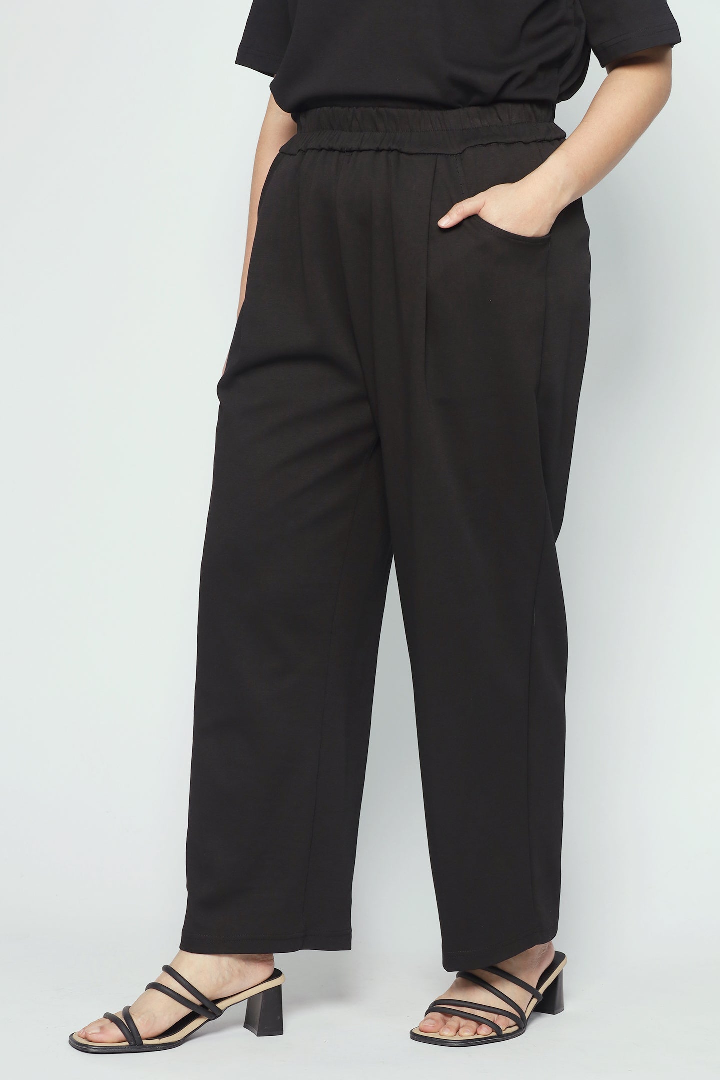 Ford 2 in 1 Top and Pants Set in Black
