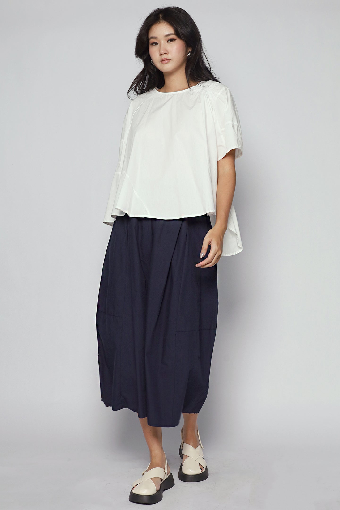 Fara Top in White