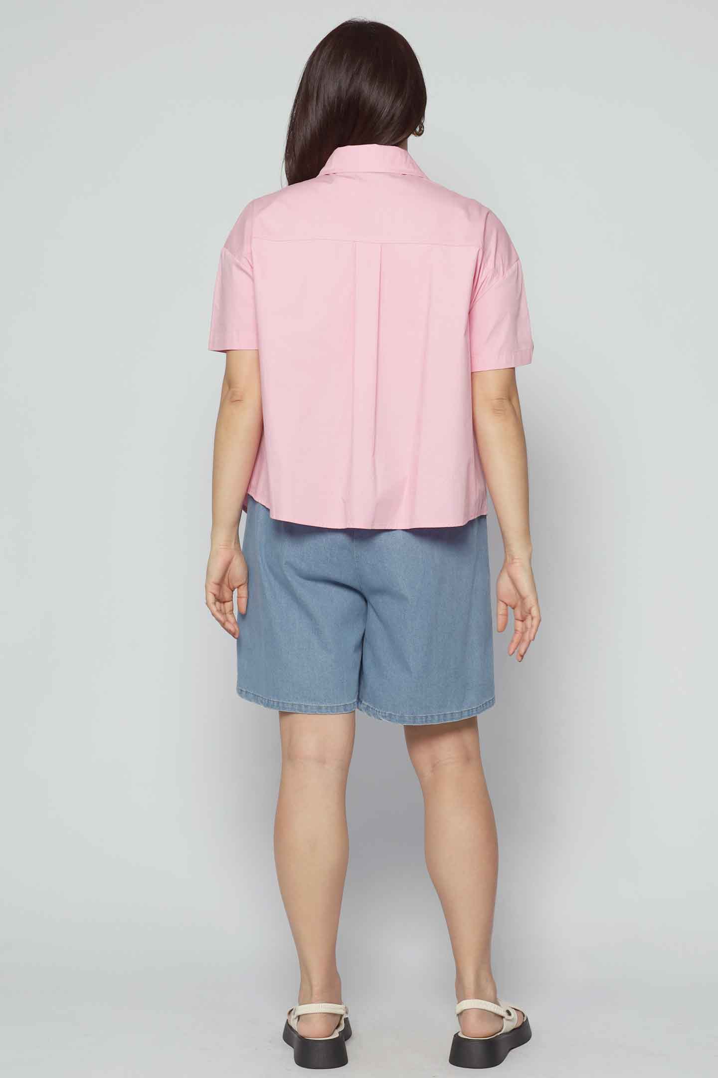 Fayla Floral Shirt in Pink