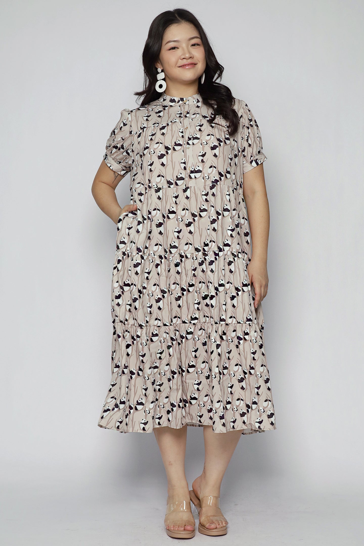 Fifi Dress in Panda Play