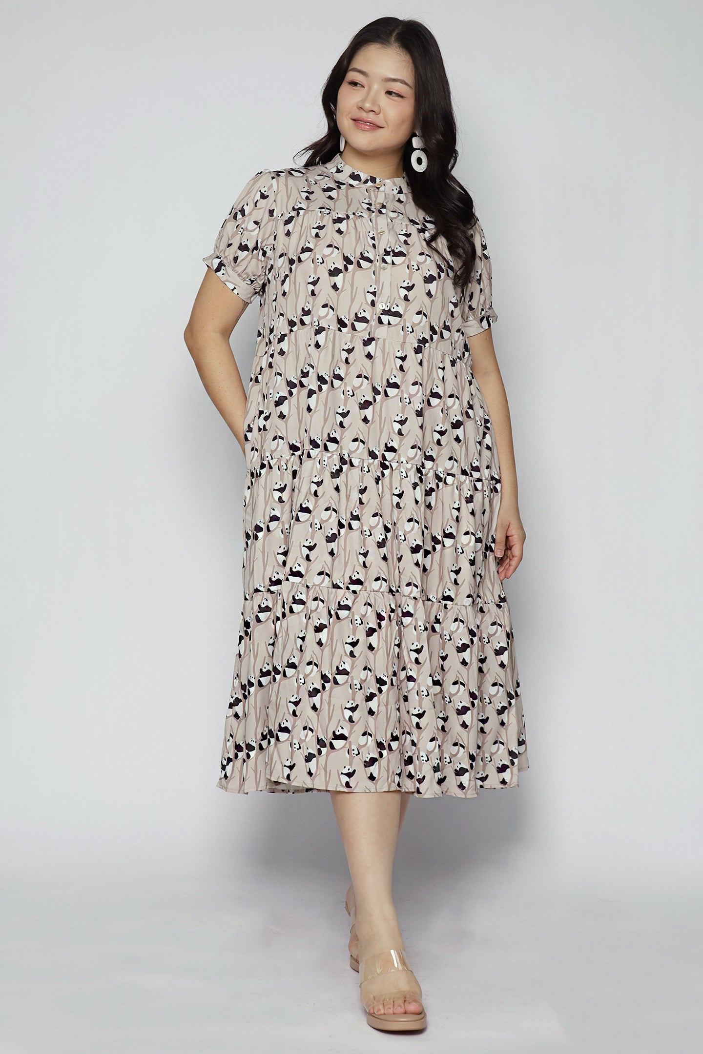 Fifi Dress in Panda Play