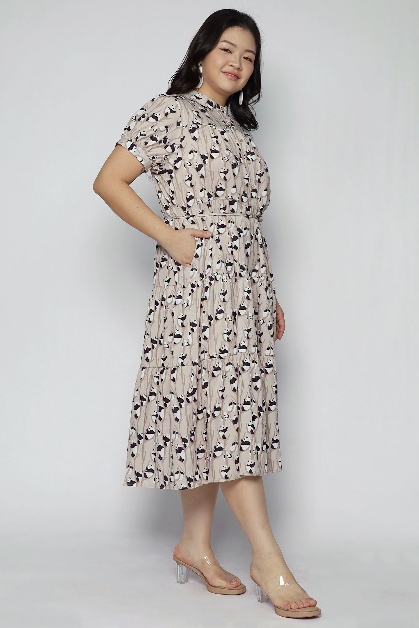 Fifi Dress in Panda Play