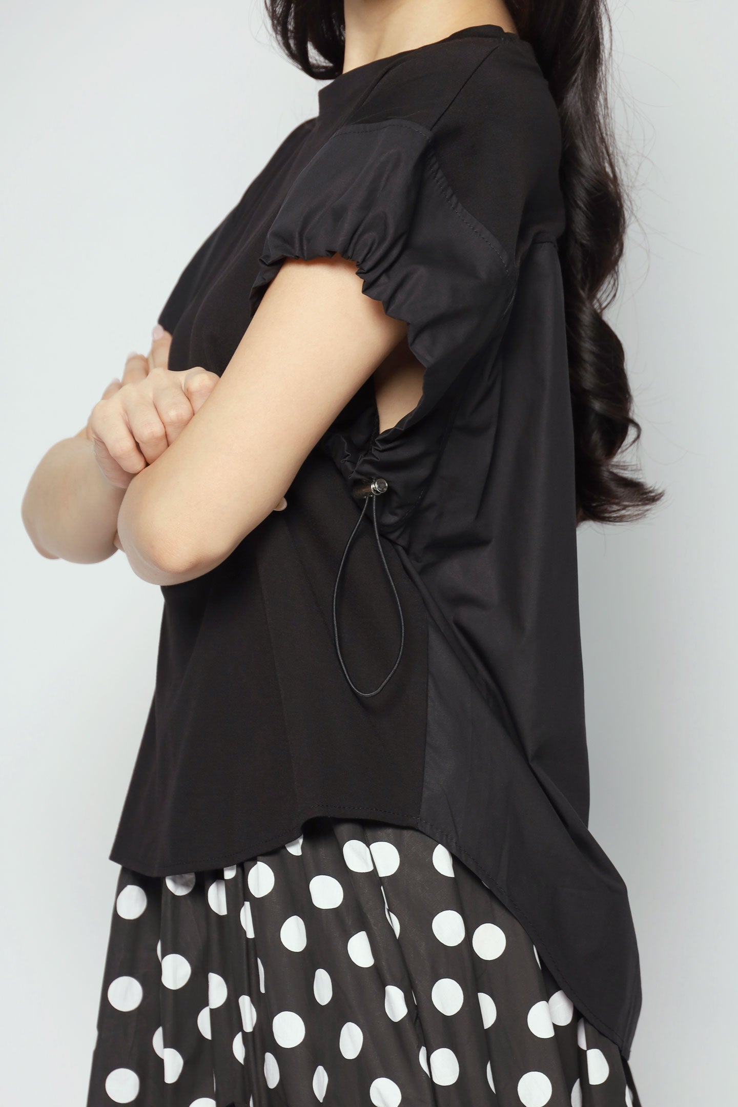Fleur Top in Black