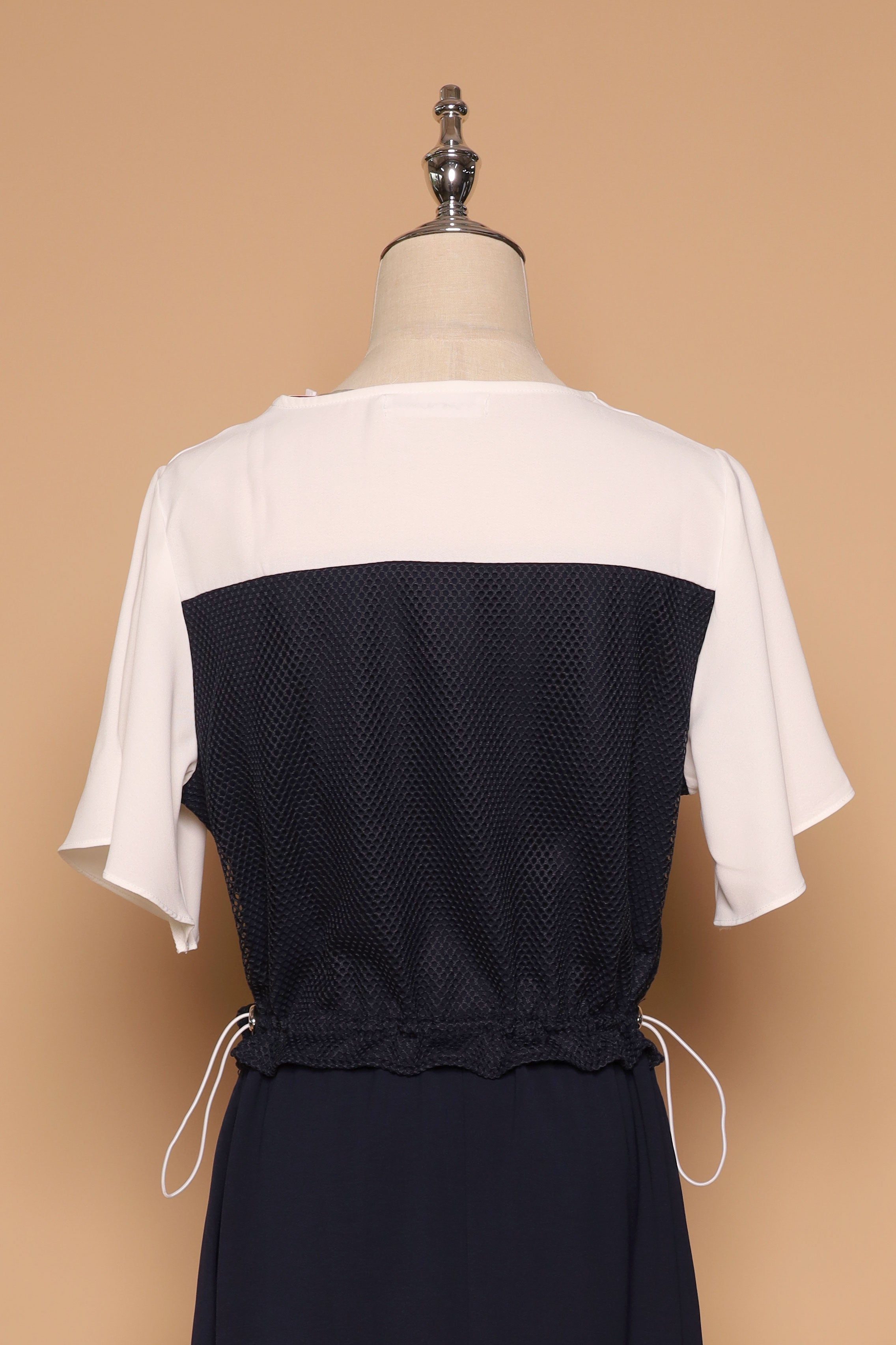 PO - Flicka Netted Dress in Navy