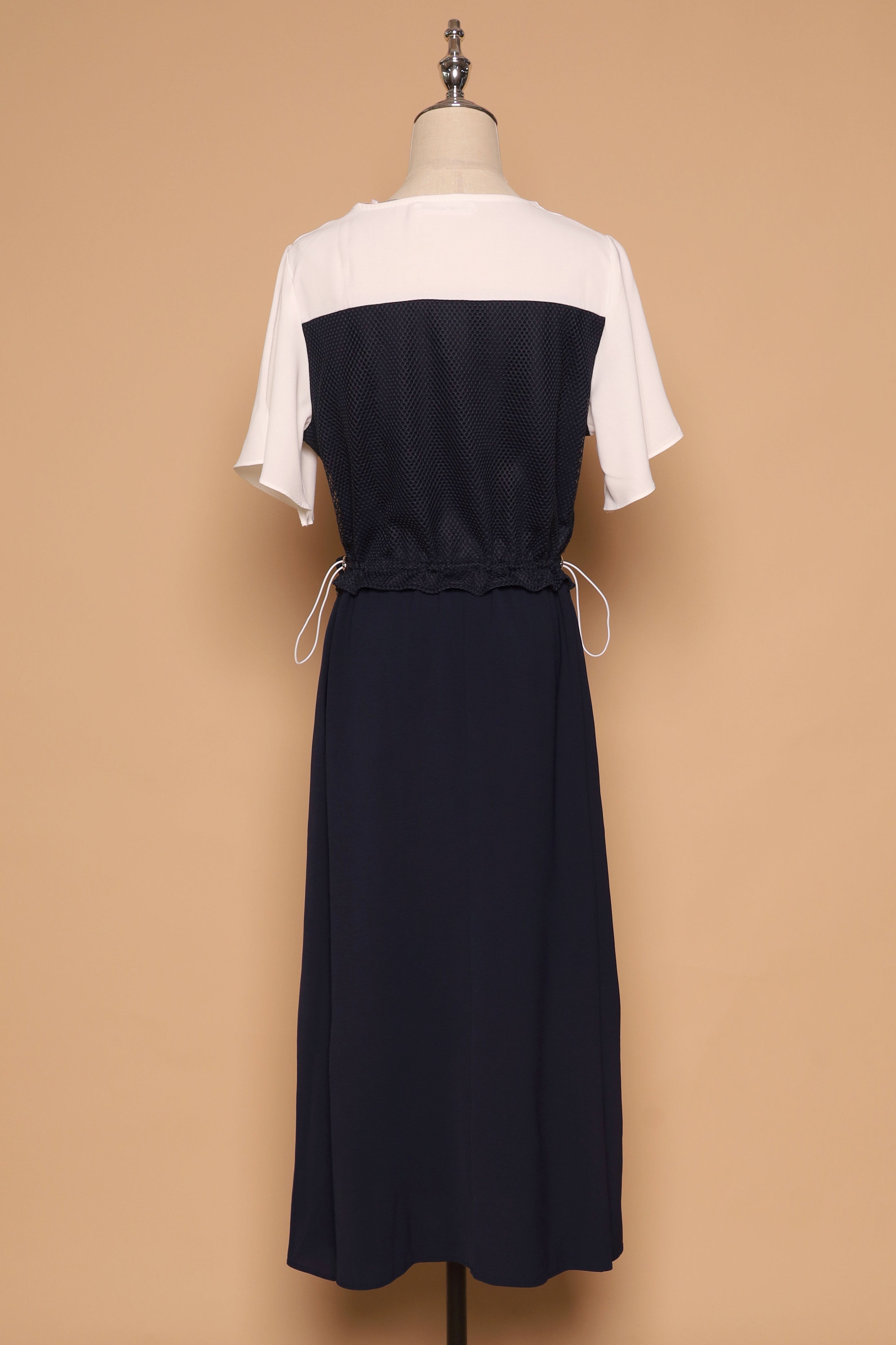 PO - Flicka Netted Dress in Navy