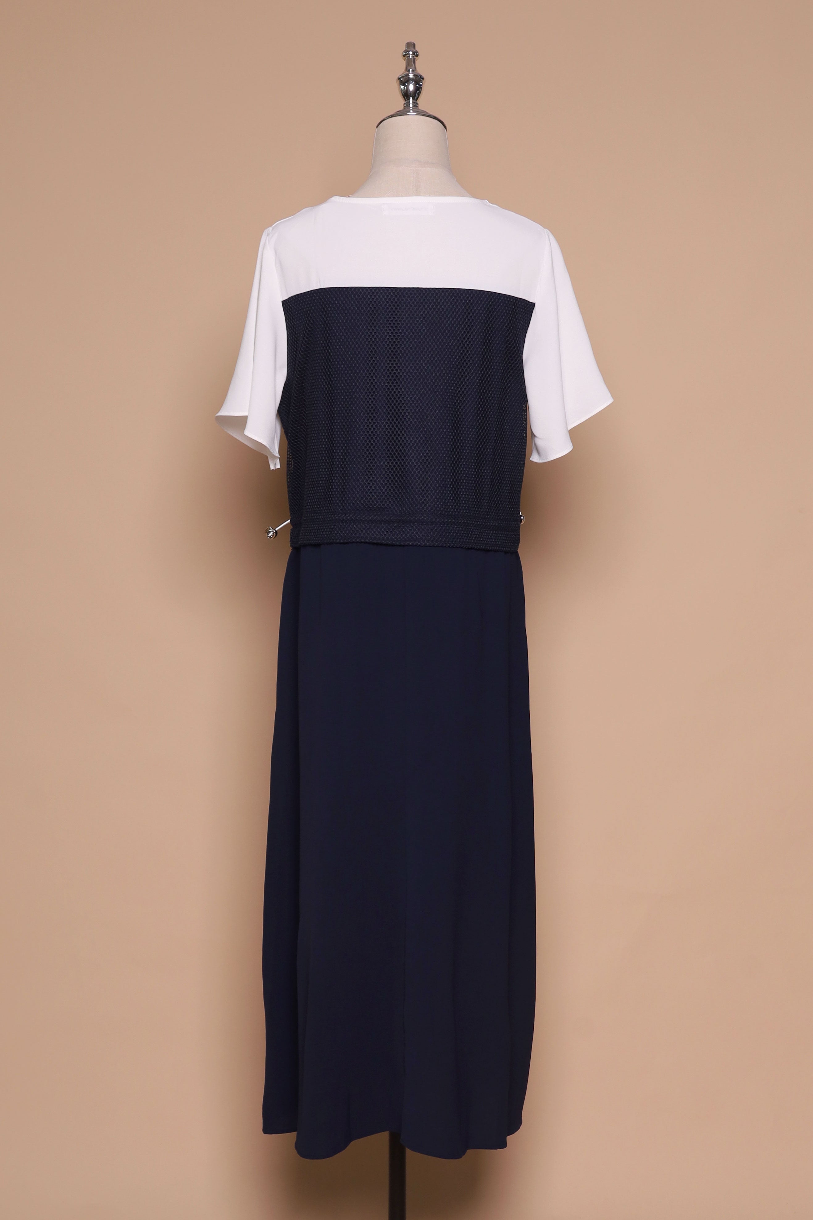 PO - Flicka Netted Dress in Navy