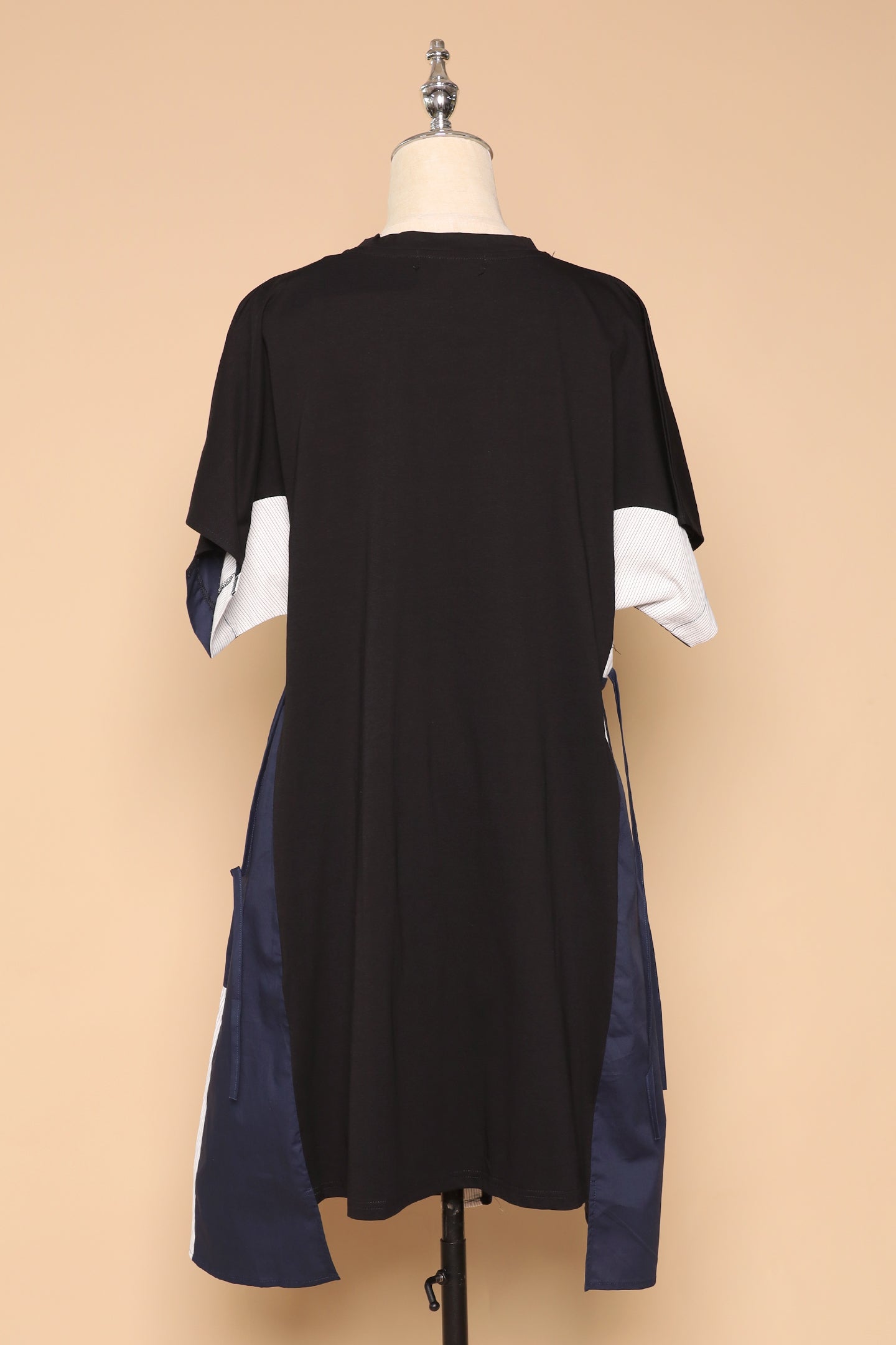 PO - Gideon Dress in Black Blue