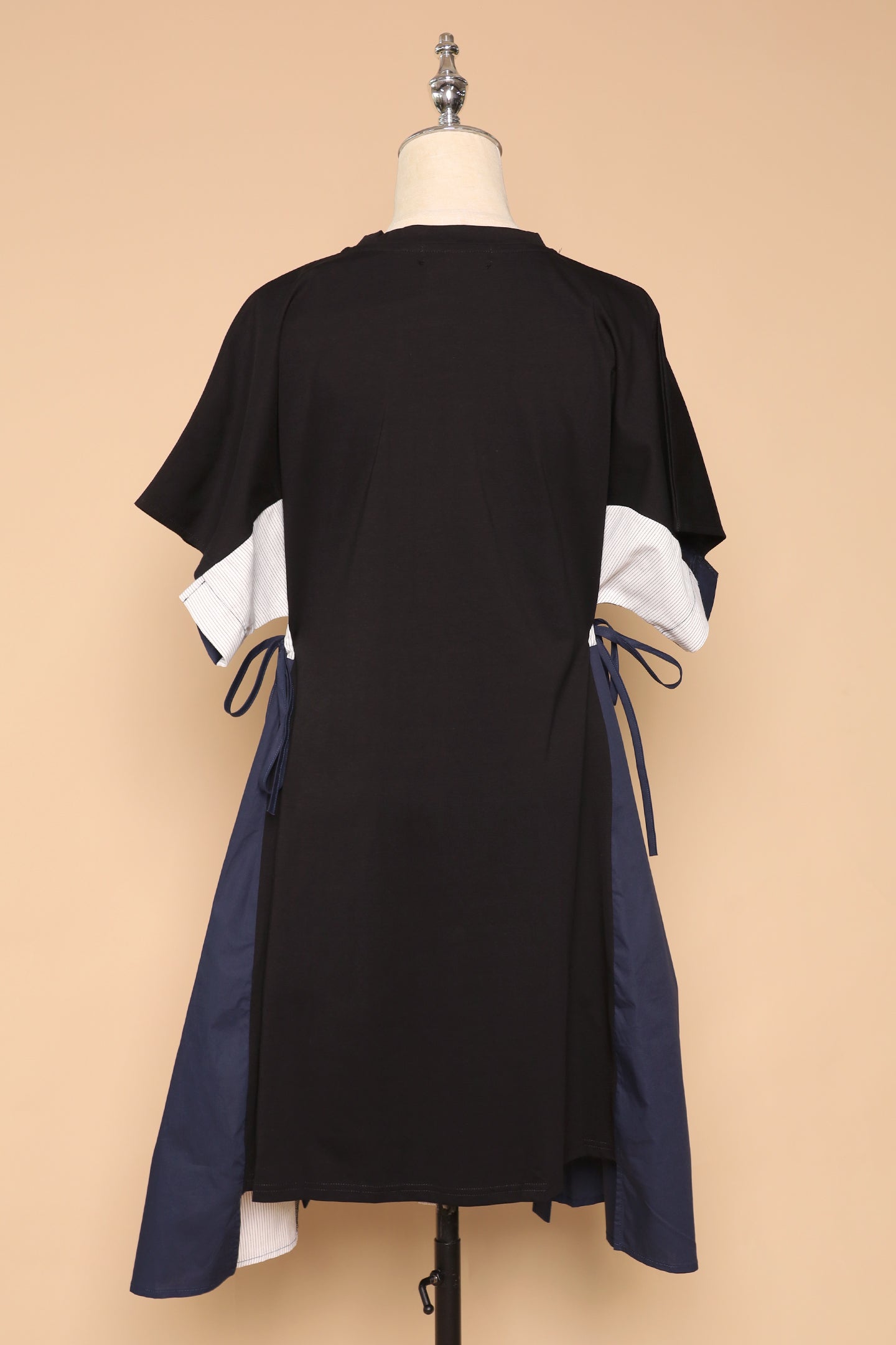 PO - Gideon Dress in Black Blue