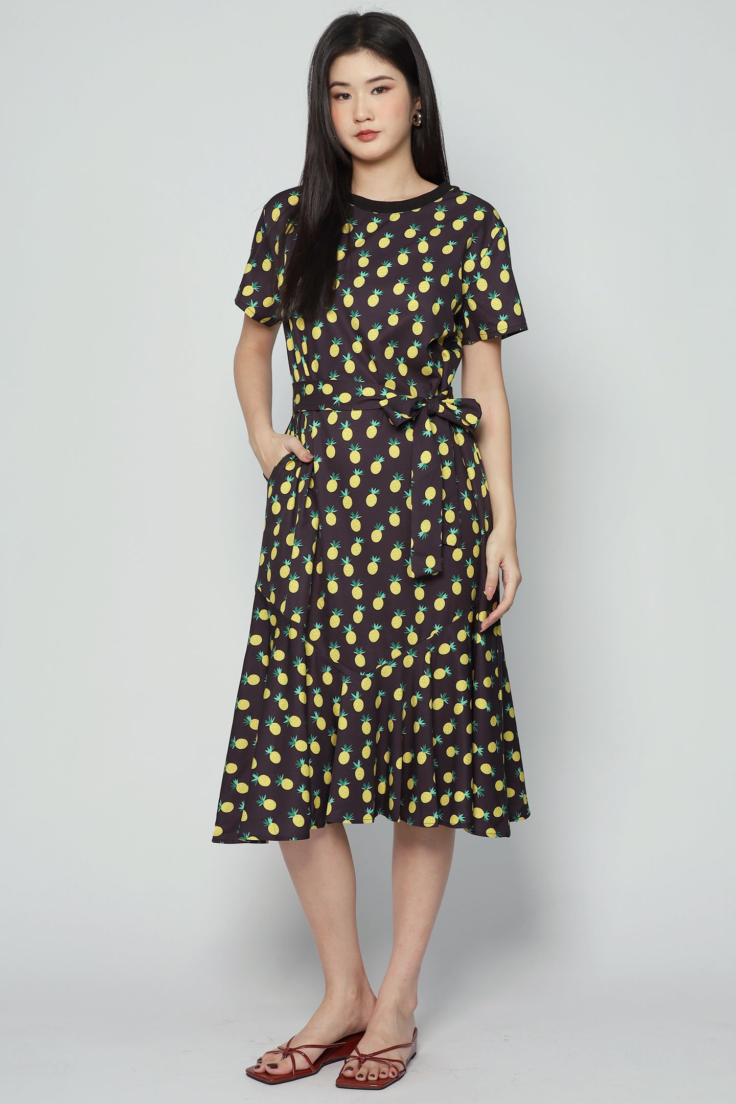 Gisele Dress in Pineapple Parade