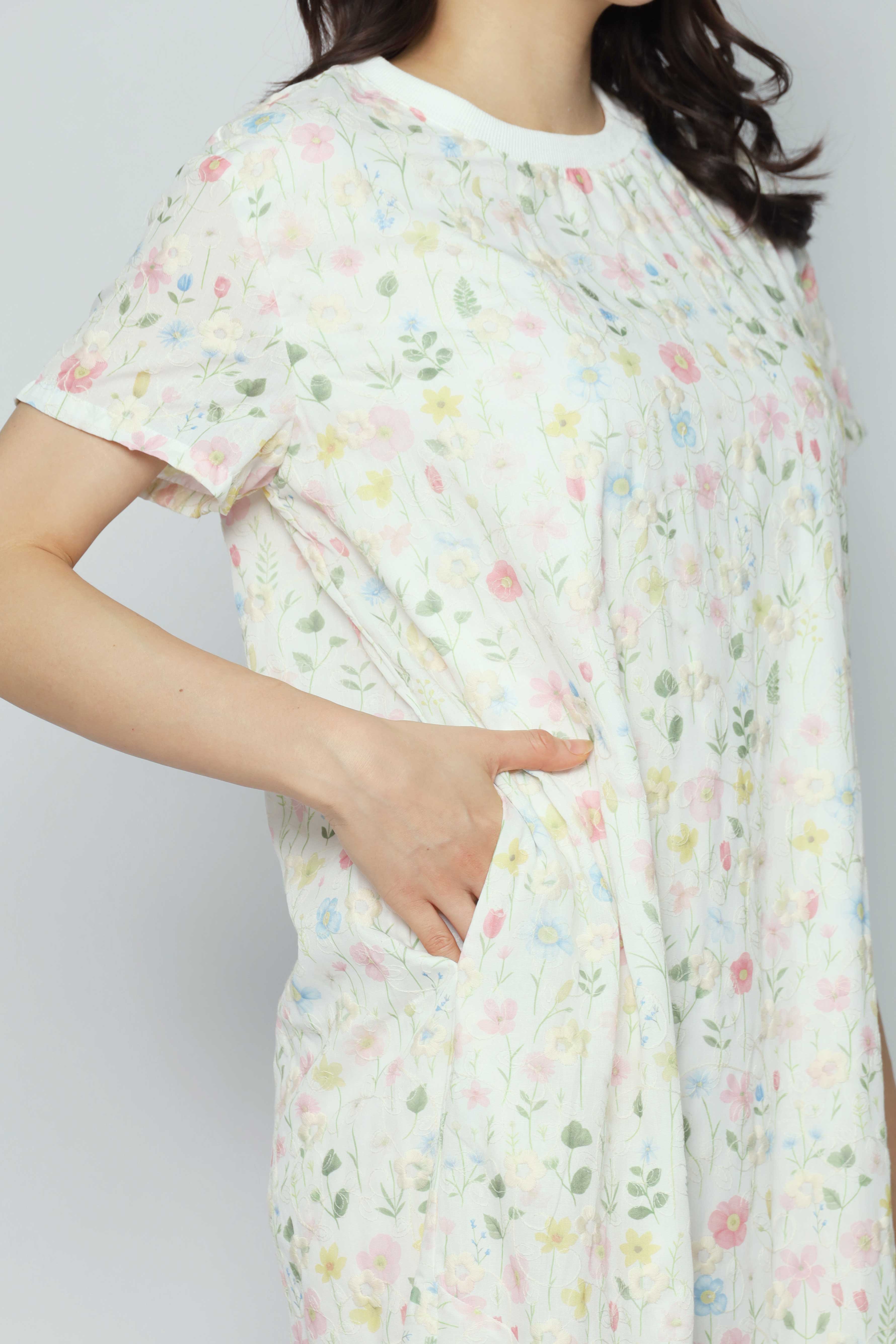 Gisele Dress in Lace Jardin