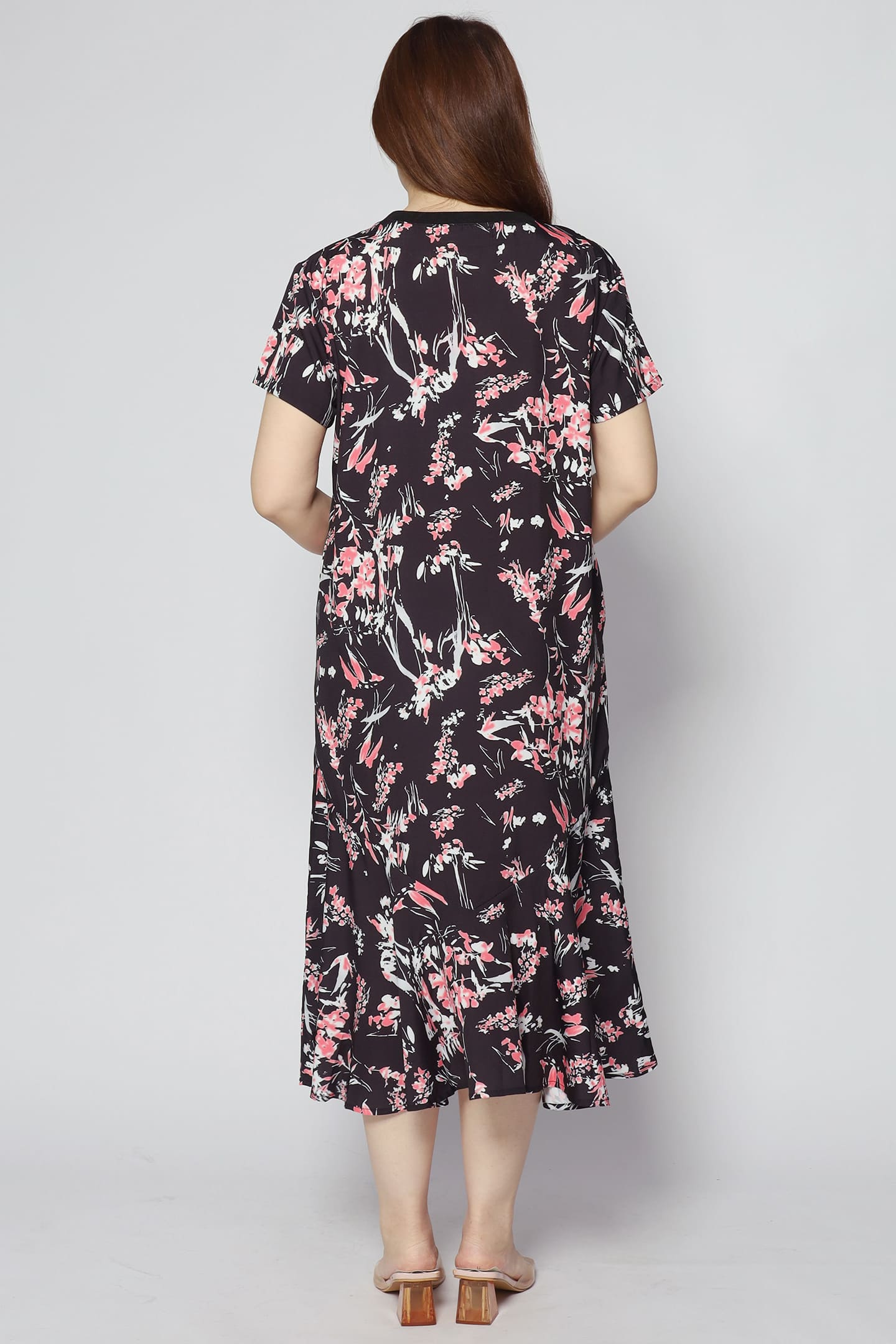 Gisele Dress in Pink Meadows