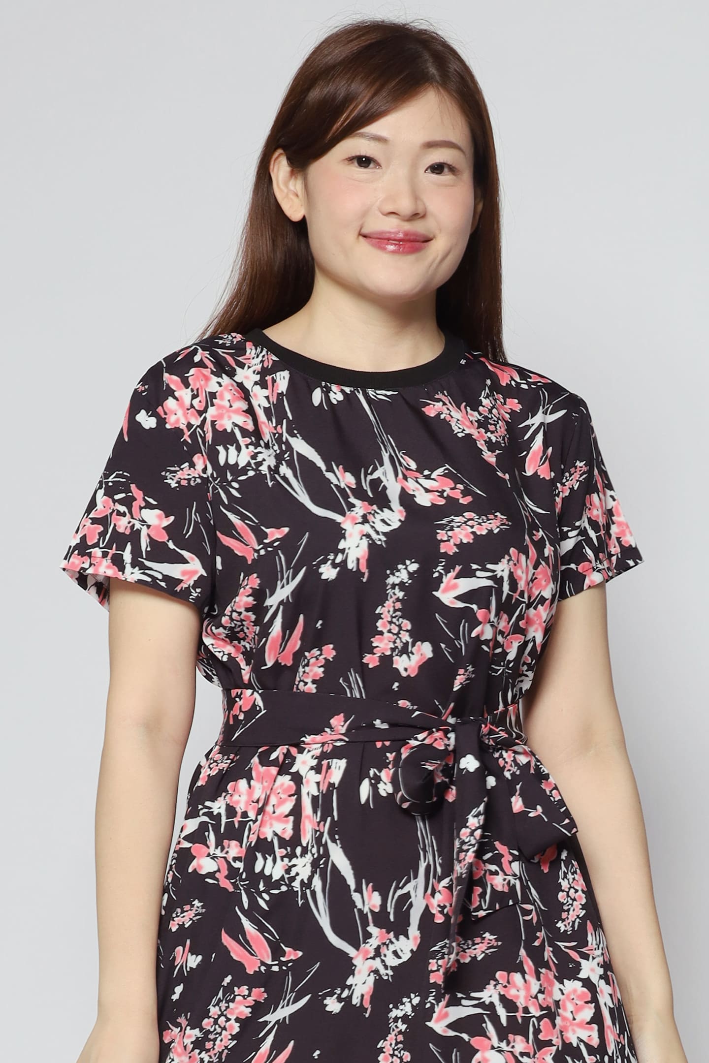 Gisele Dress in Pink Meadows