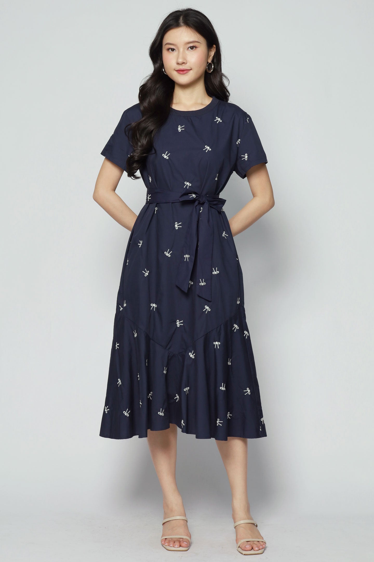 Backorders - Gisele Dress in Ribbon Bloom