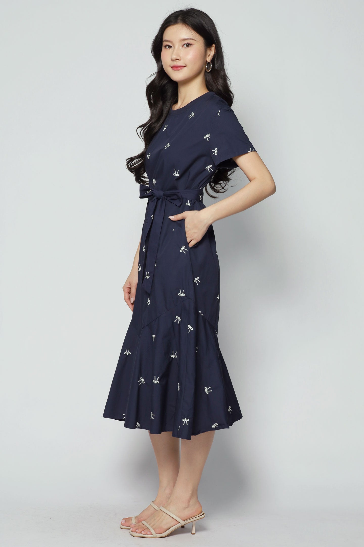 Backorders - Gisele Dress in Ribbon Bloom