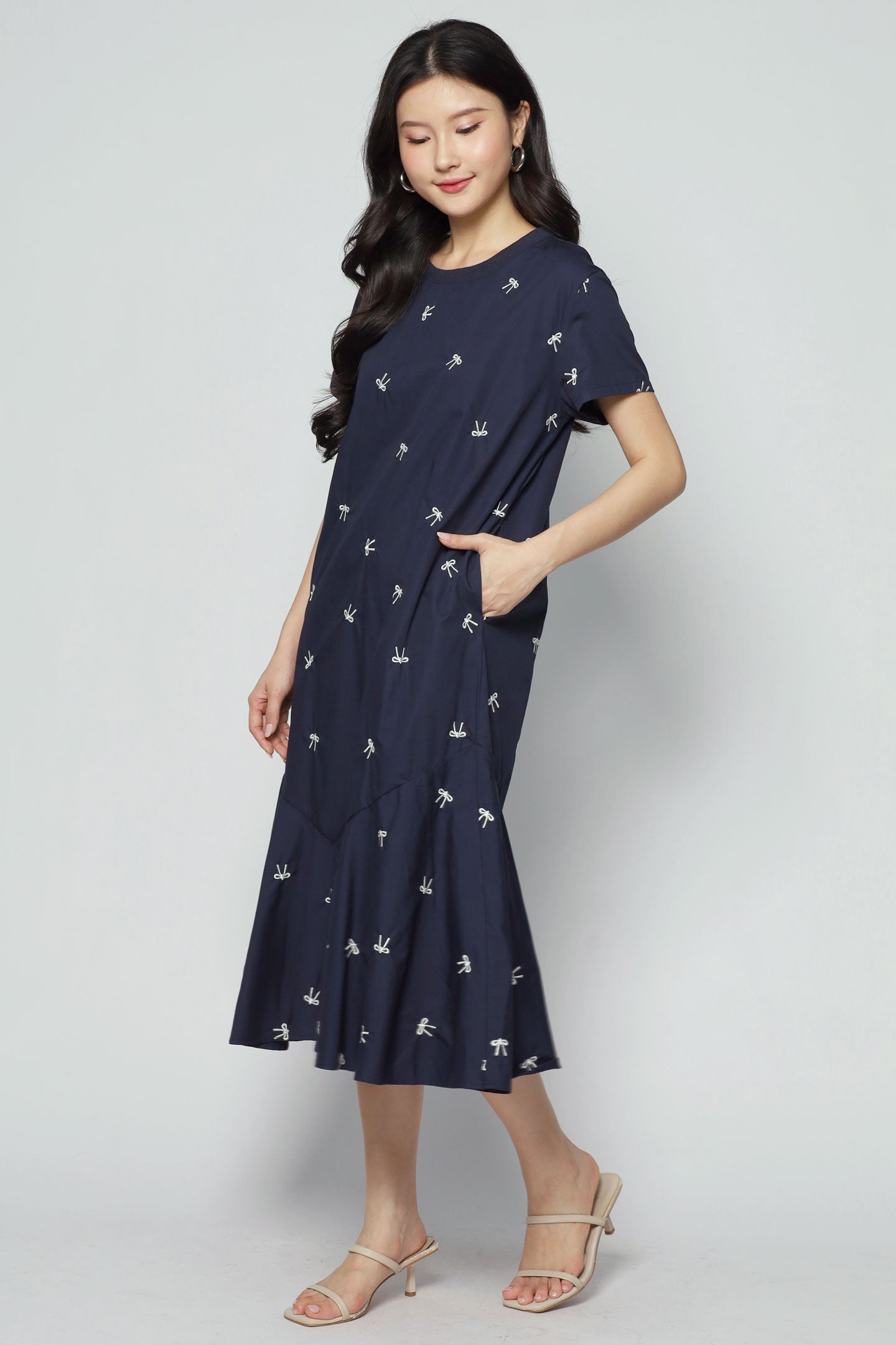 Backorders - Gisele Dress in Ribbon Bloom