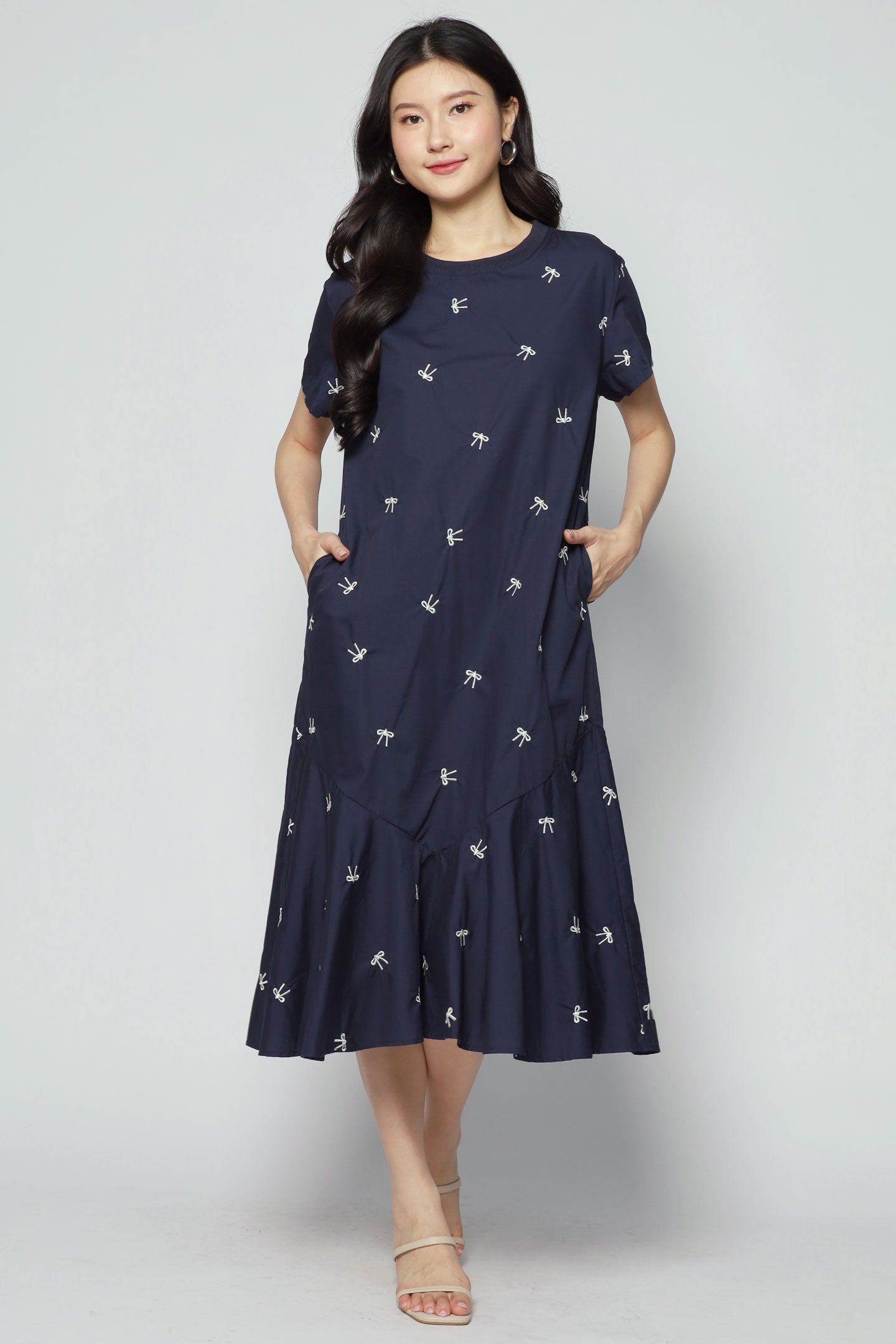 Backorders - Gisele Dress in Ribbon Bloom