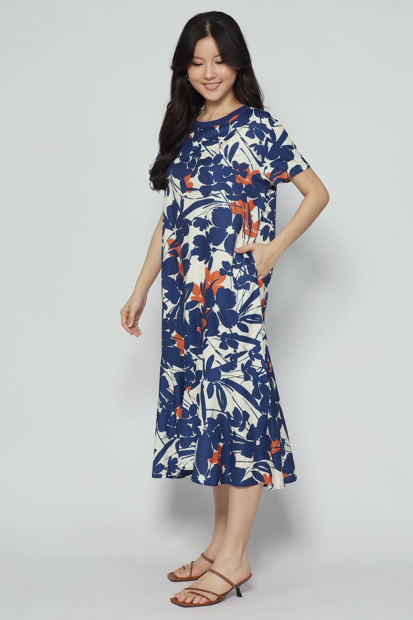 Gisele Dress in Sunpetal Sky