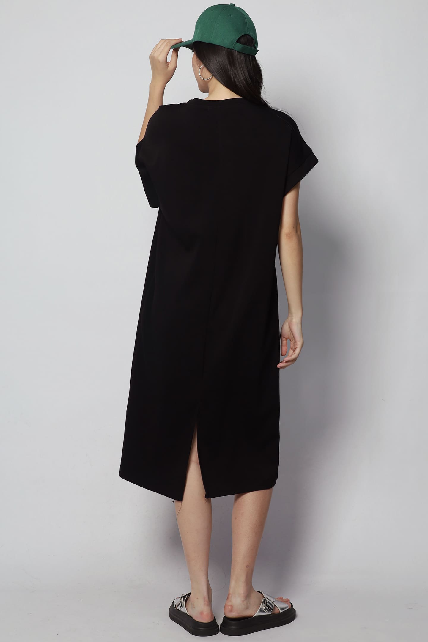 Graceve Printed Dress in Black