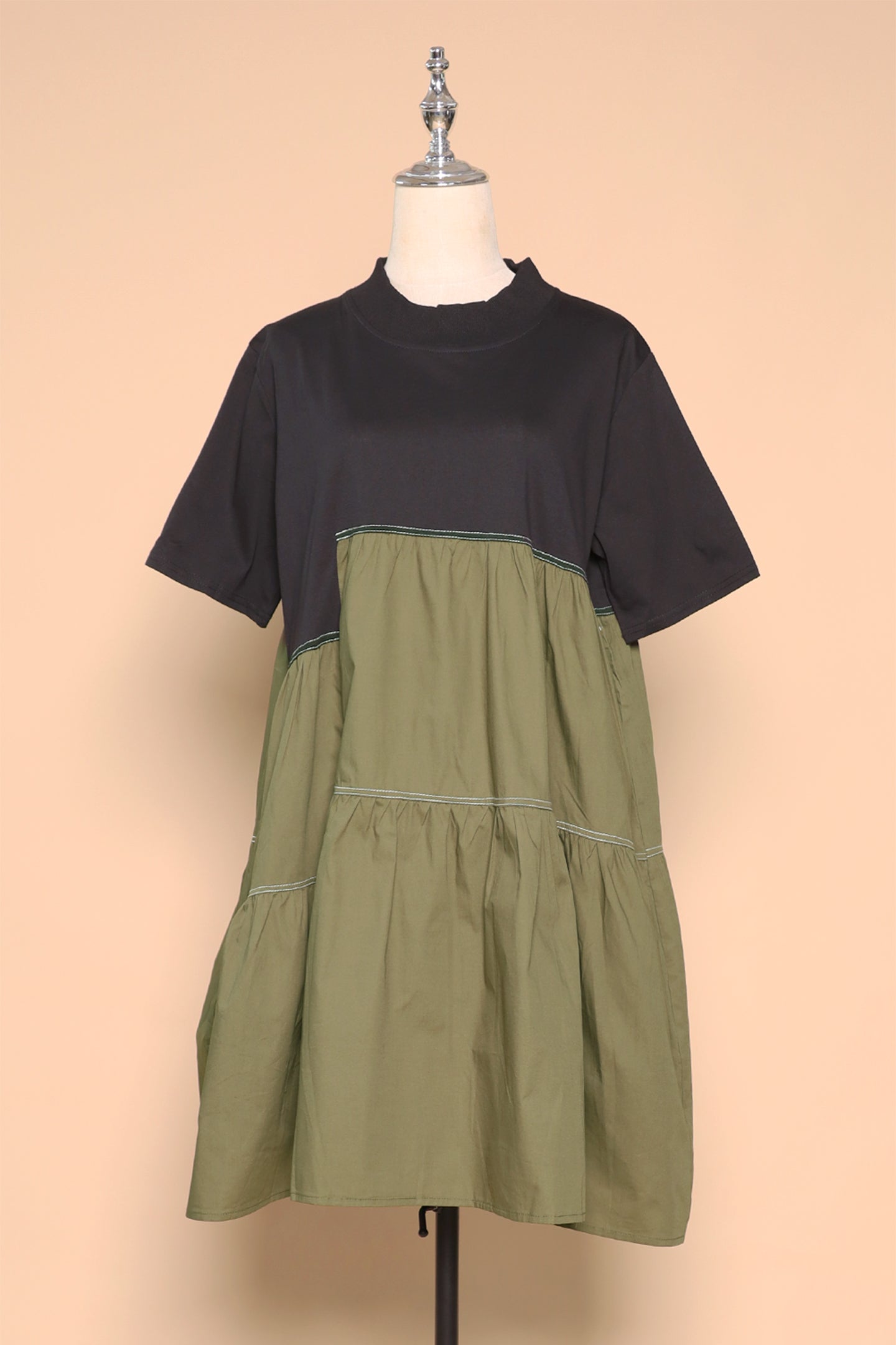 PO - Hendrix Dress in Black Green