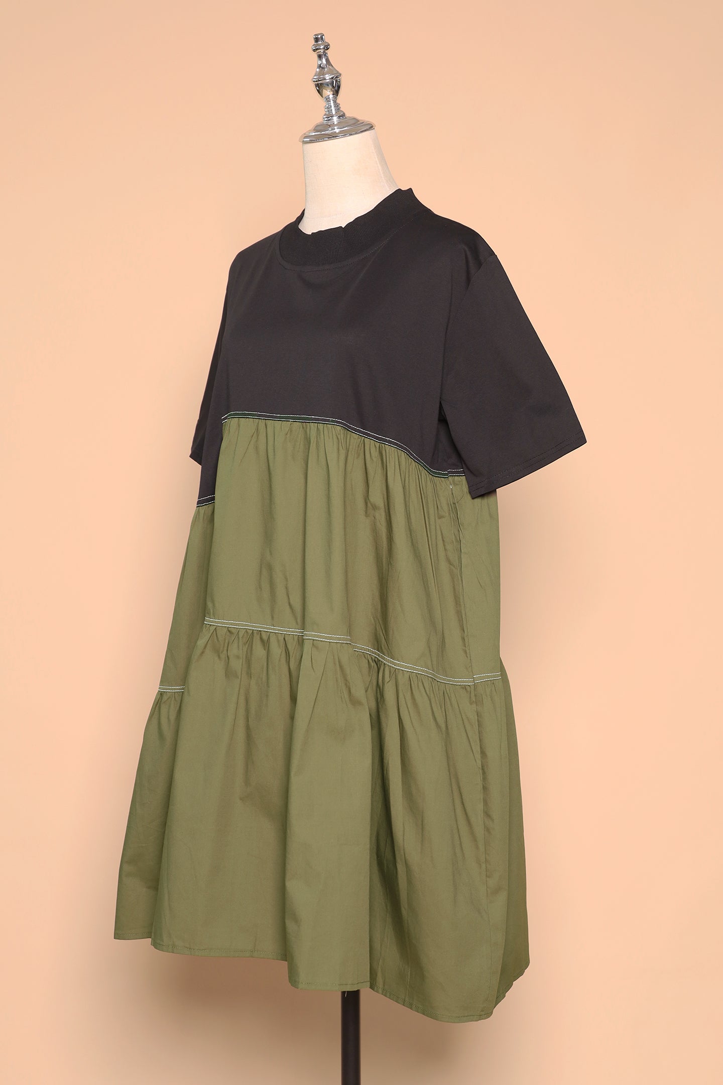 PO - Hendrix Dress in Black Green