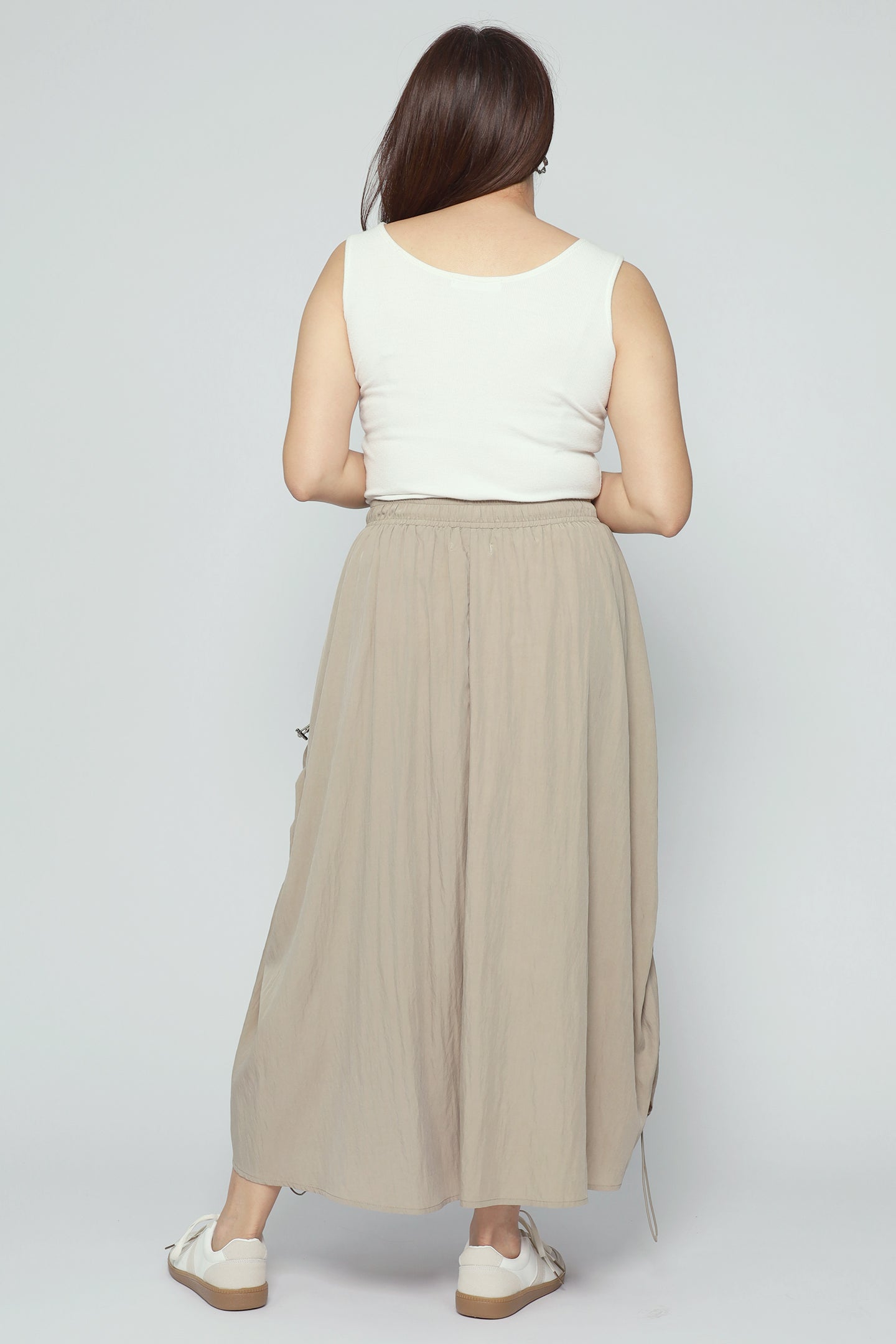 Hyuna Cargo Skirt in Khaki