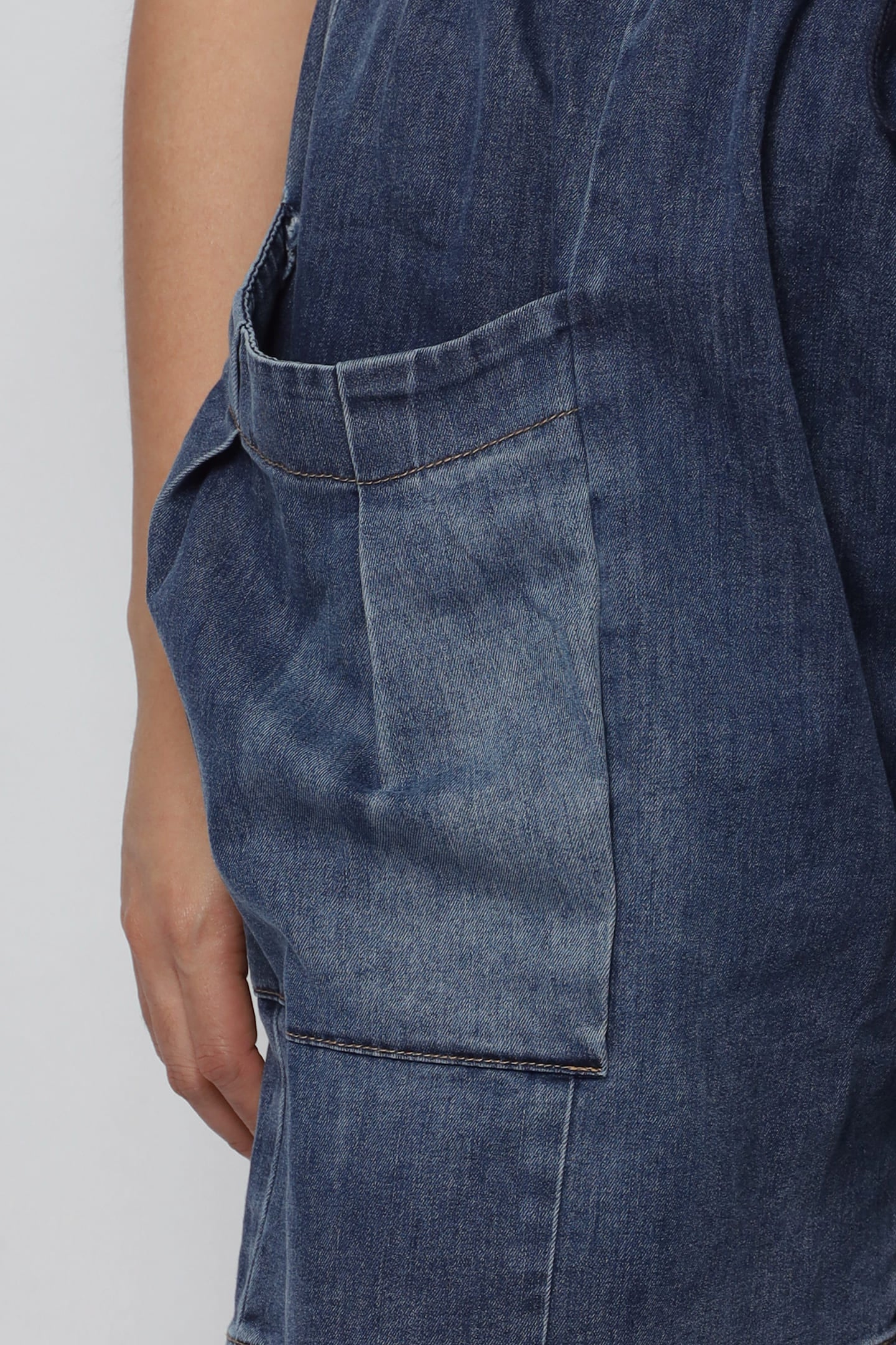 Emmie Denim Pocket Shorts