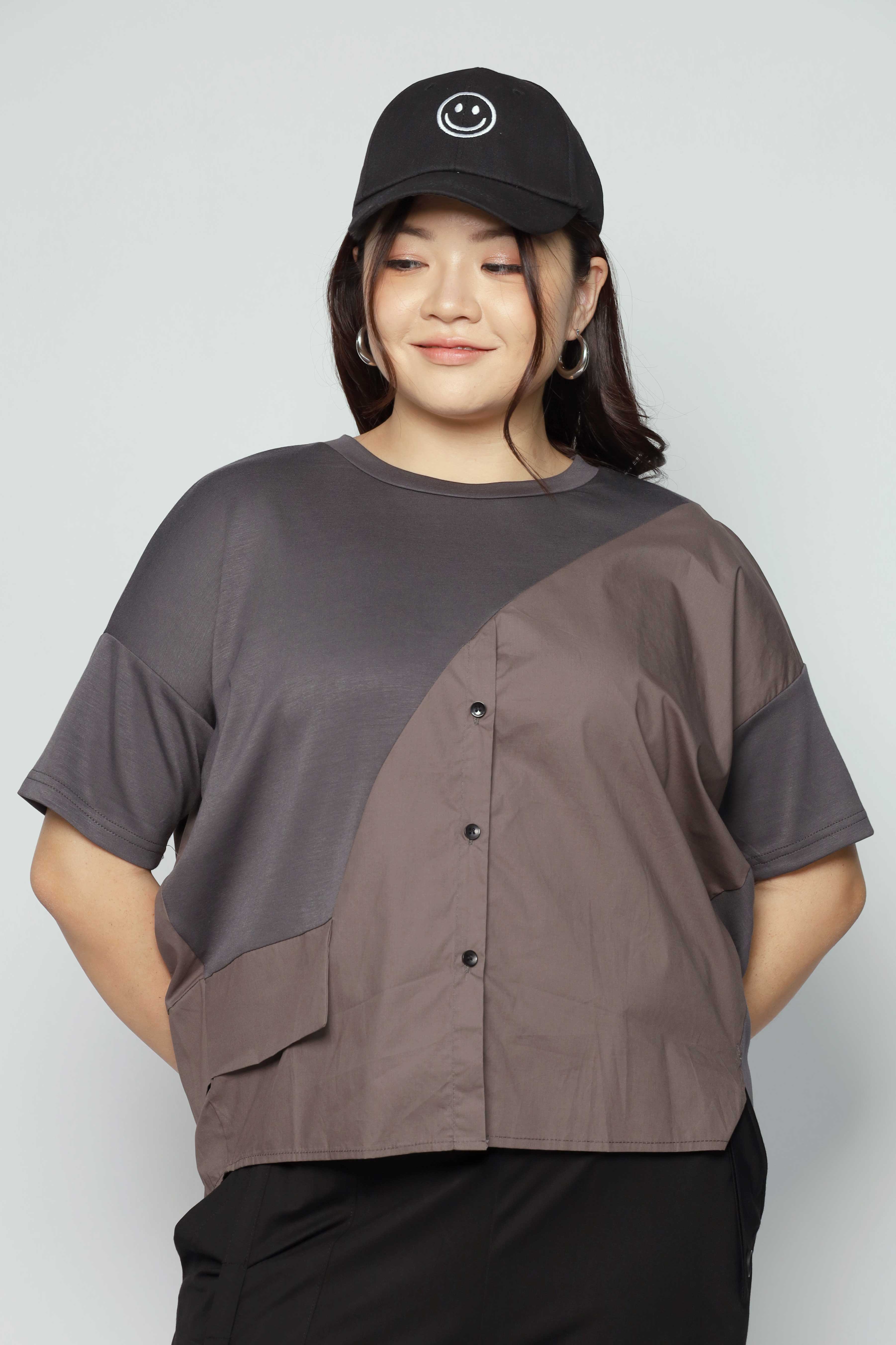 Haze Top in Grey