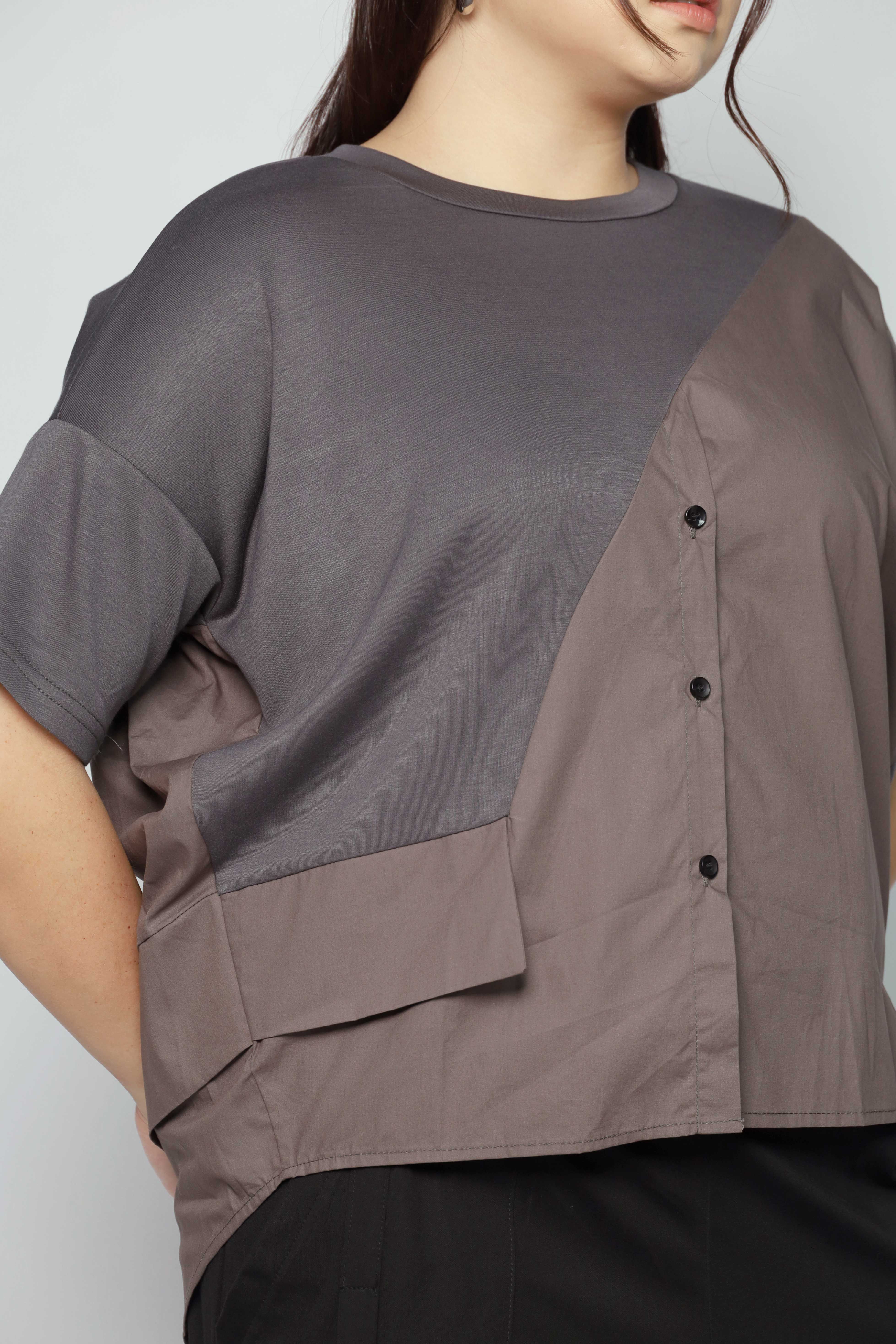 Haze Top in Grey