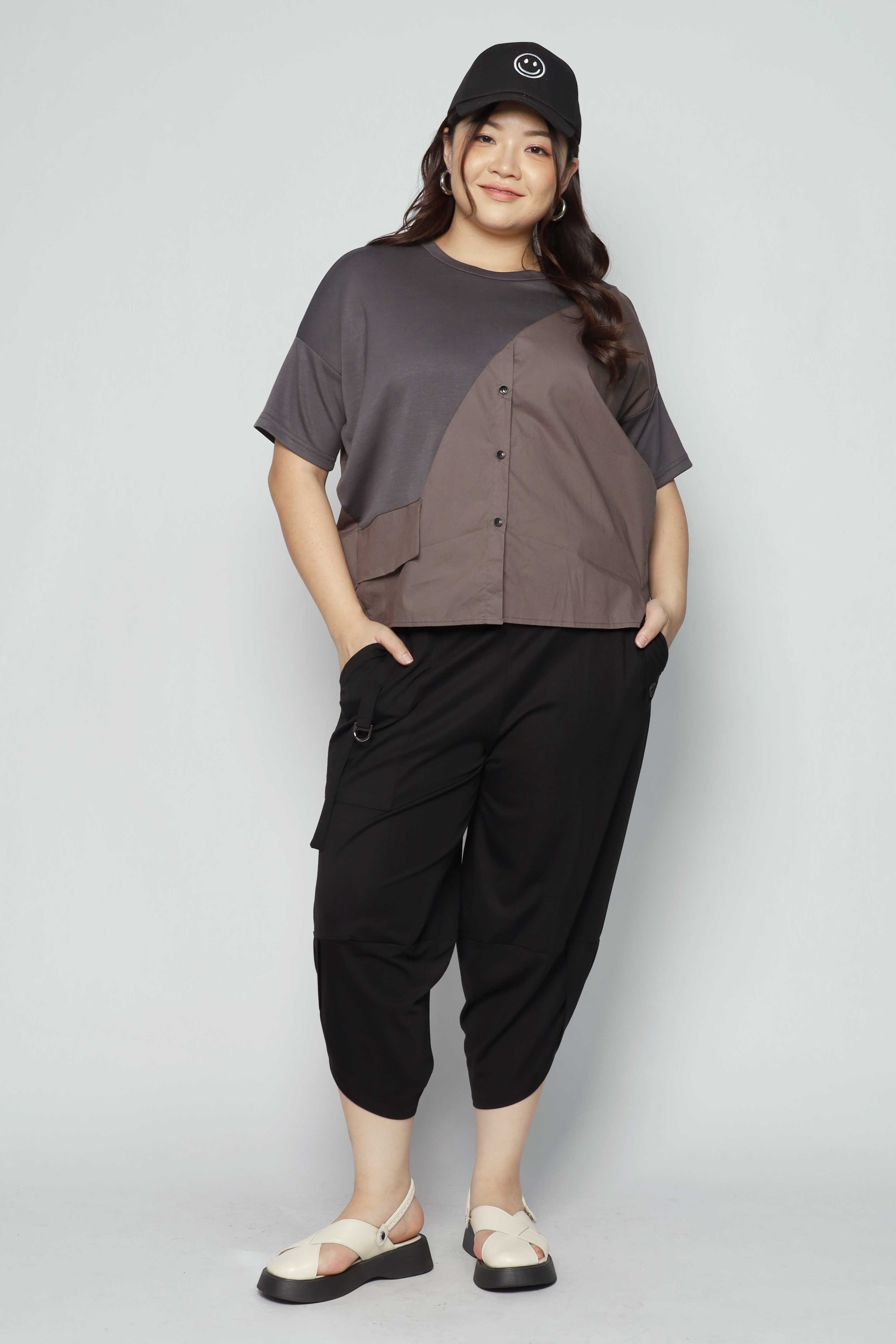 Haze Top in Grey