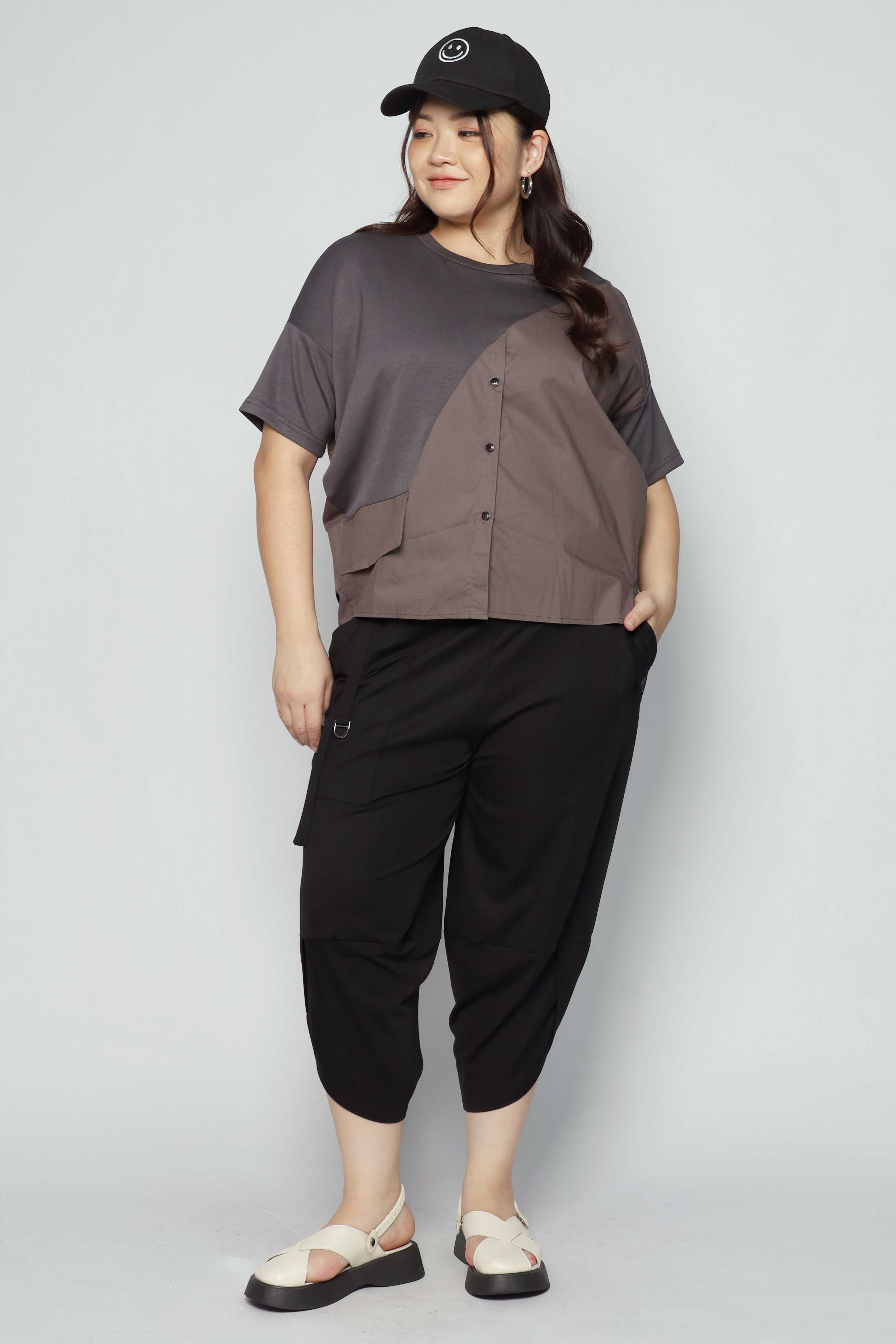 Haze Top in Grey