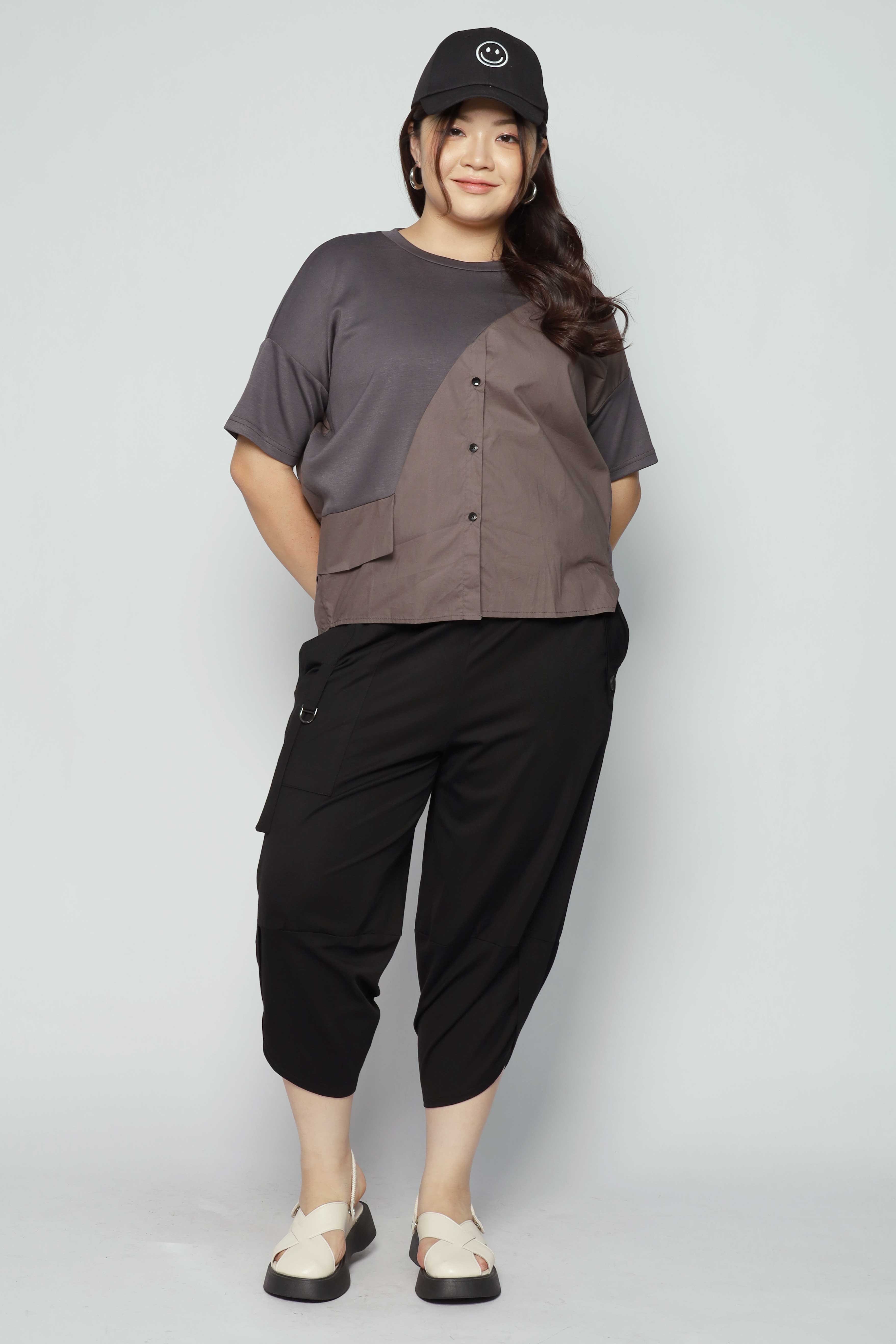 Haze Top in Grey