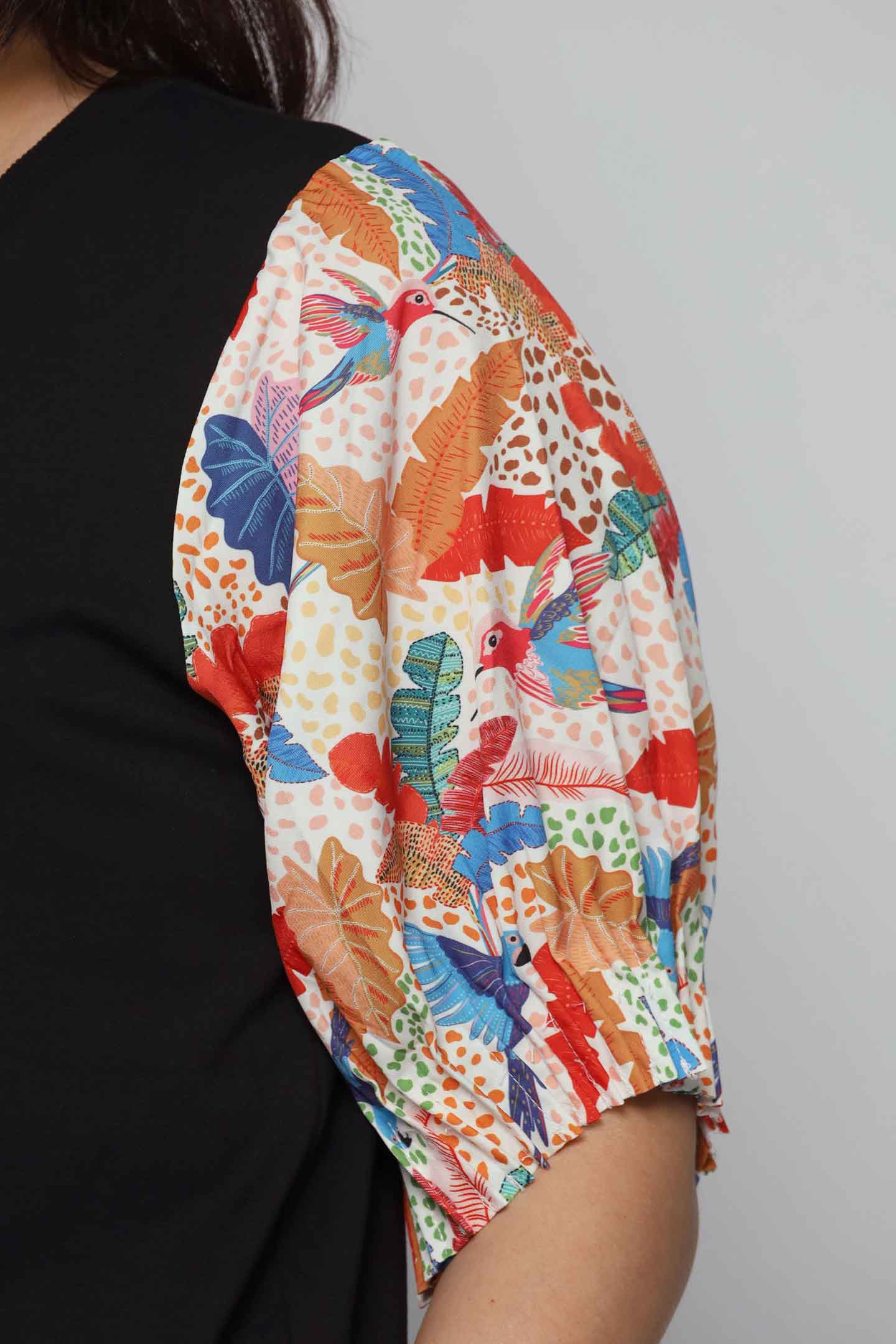 Helena Top in Parrot Parade