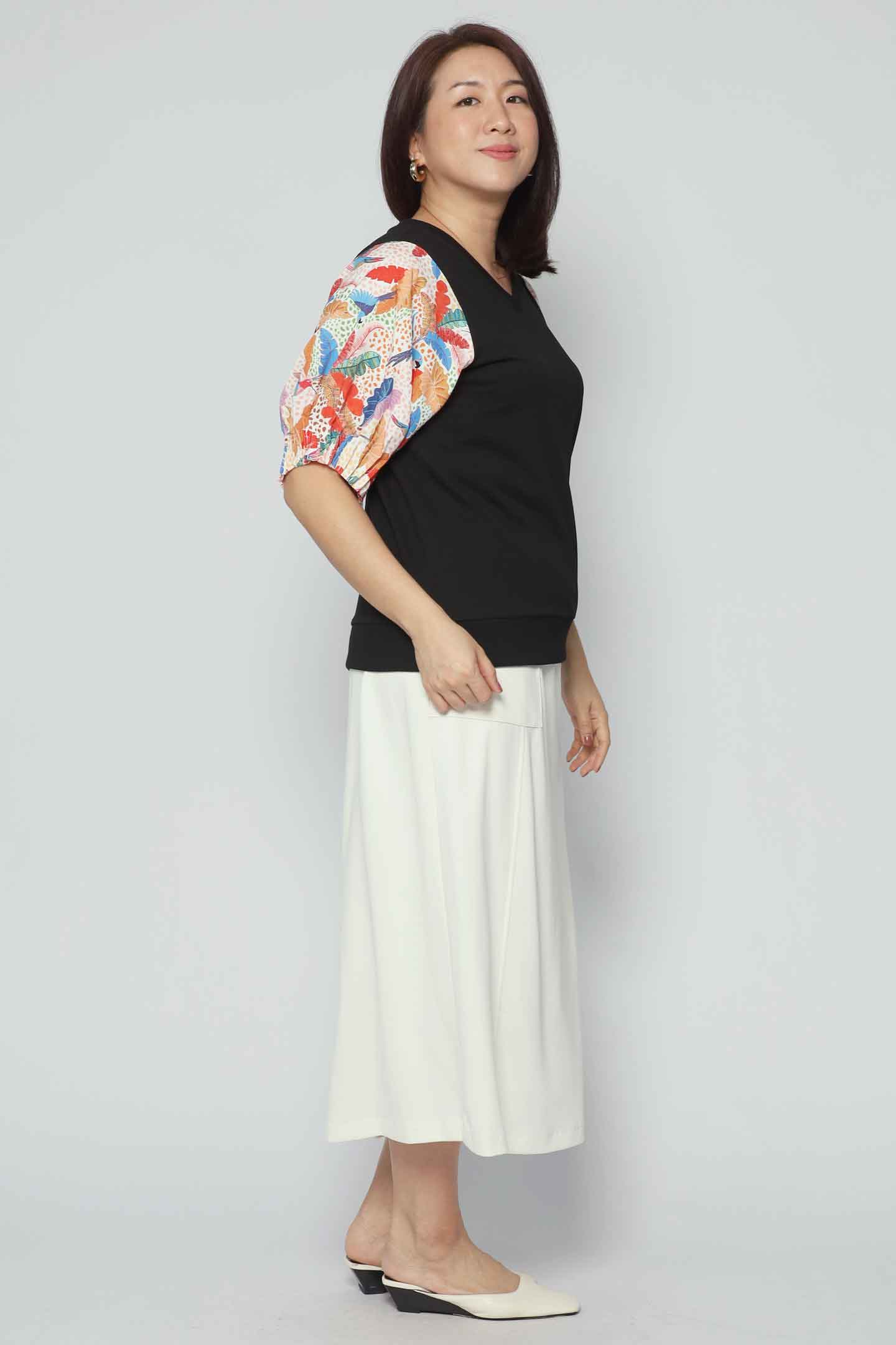 Helena Top in Parrot Parade