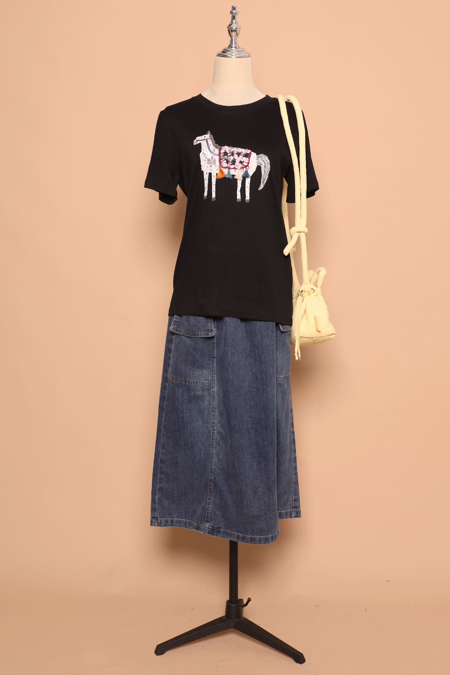 PO - Horsey Embellished Tassle Top