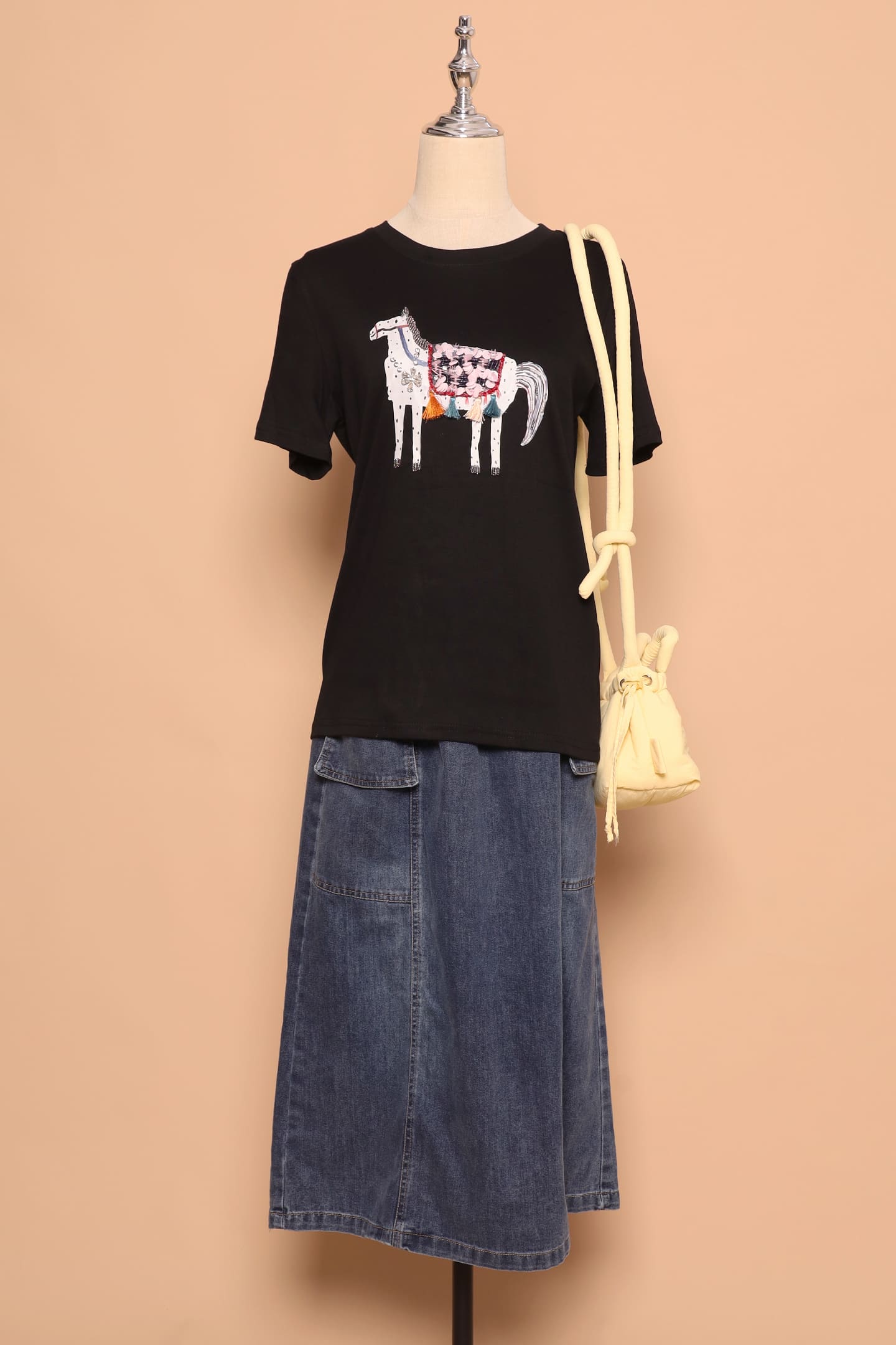 PO - Horsey Embellished Tassle Top
