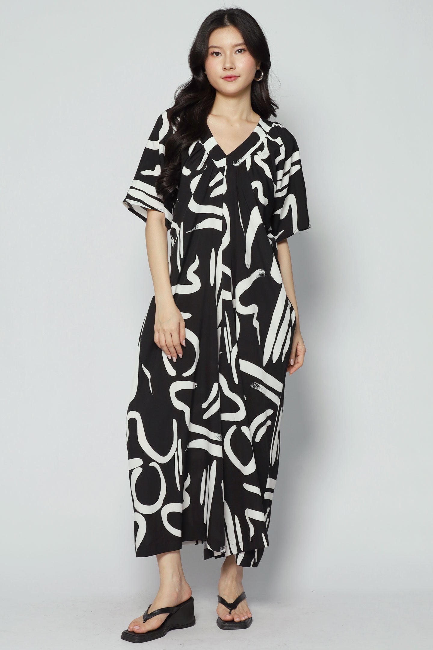 Houston Jumpsuit in BW Strokes