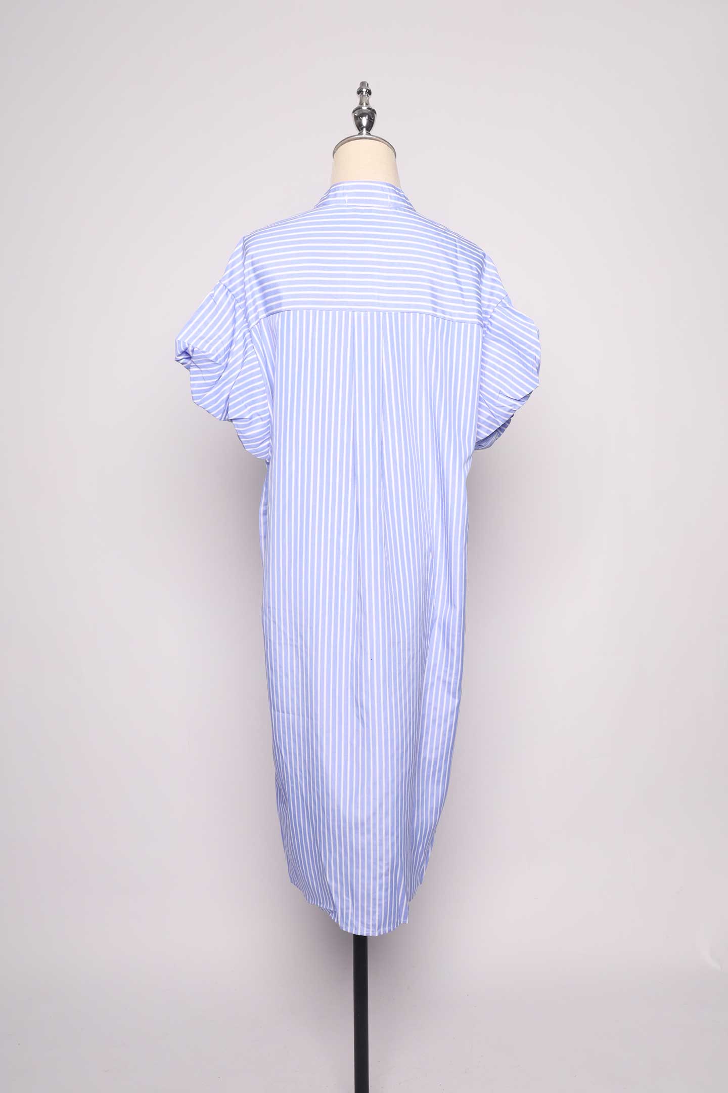 PO - Karter Dress in Blue Stripes