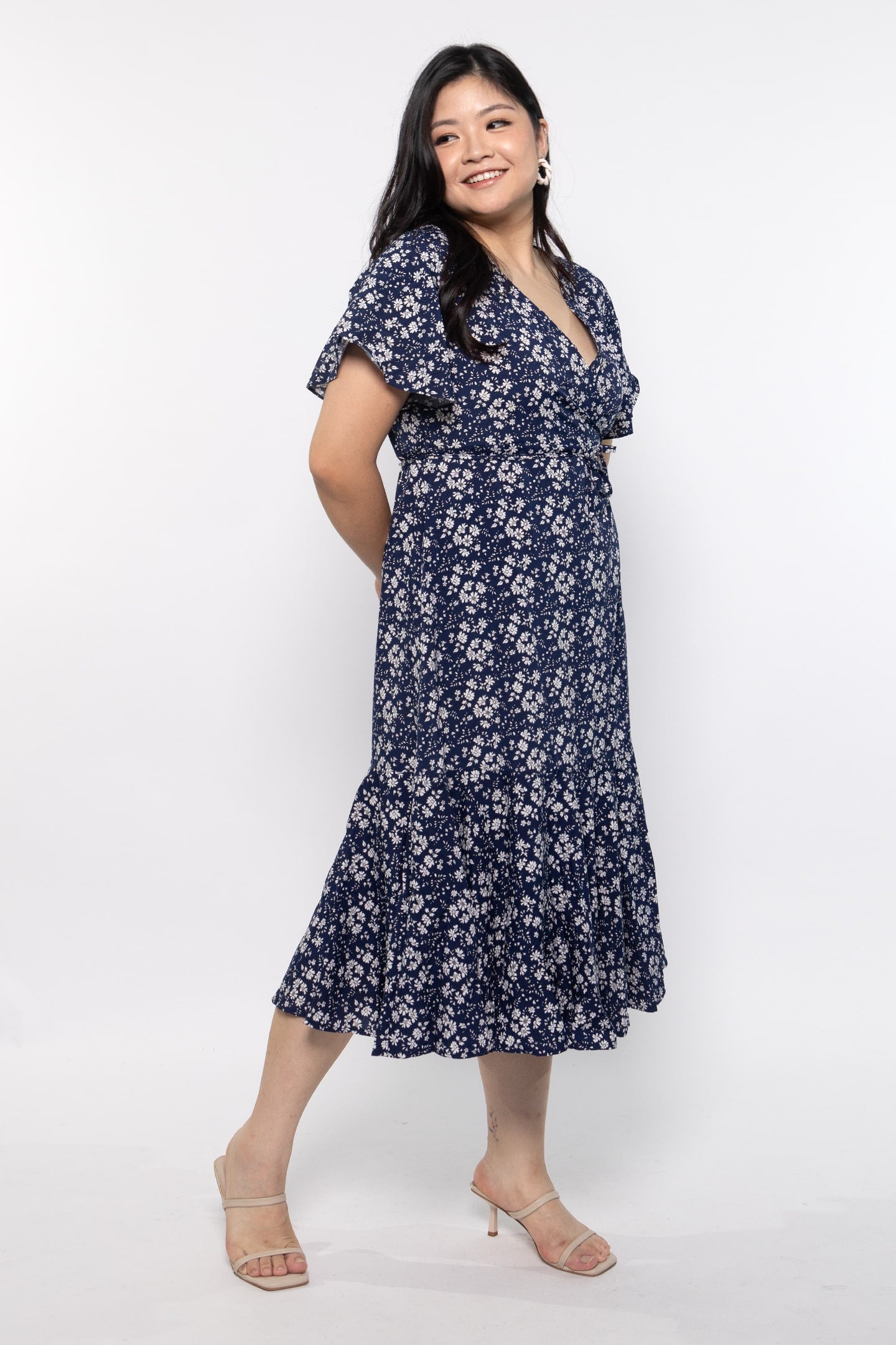 Ginnie Dress in Cheery Blooms