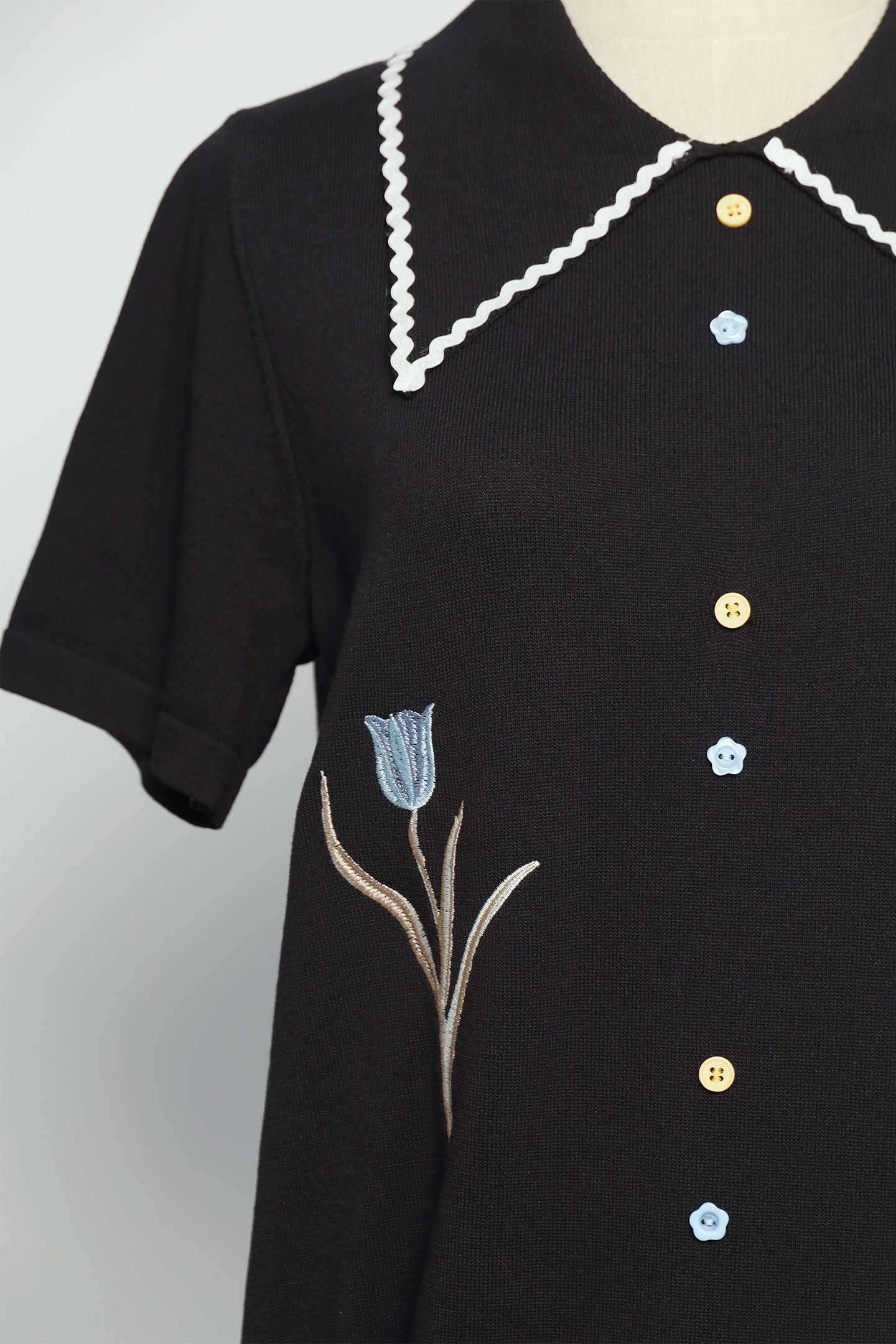 PO - Irine Floral Knit Dress