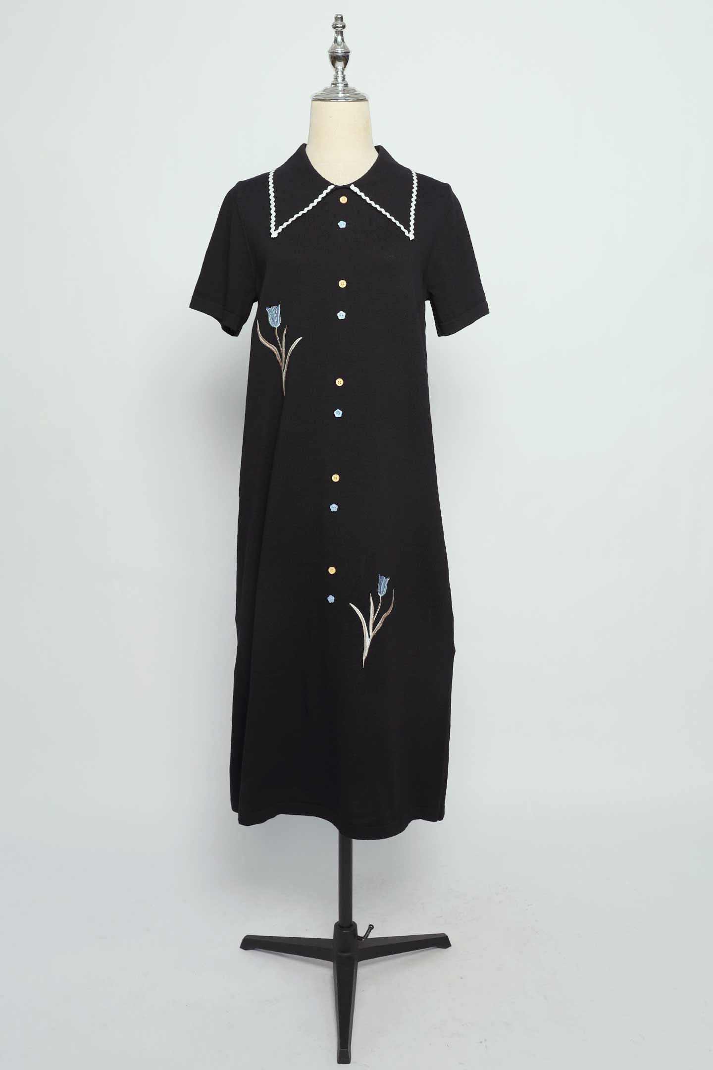 PO - Irine Floral Knit Dress