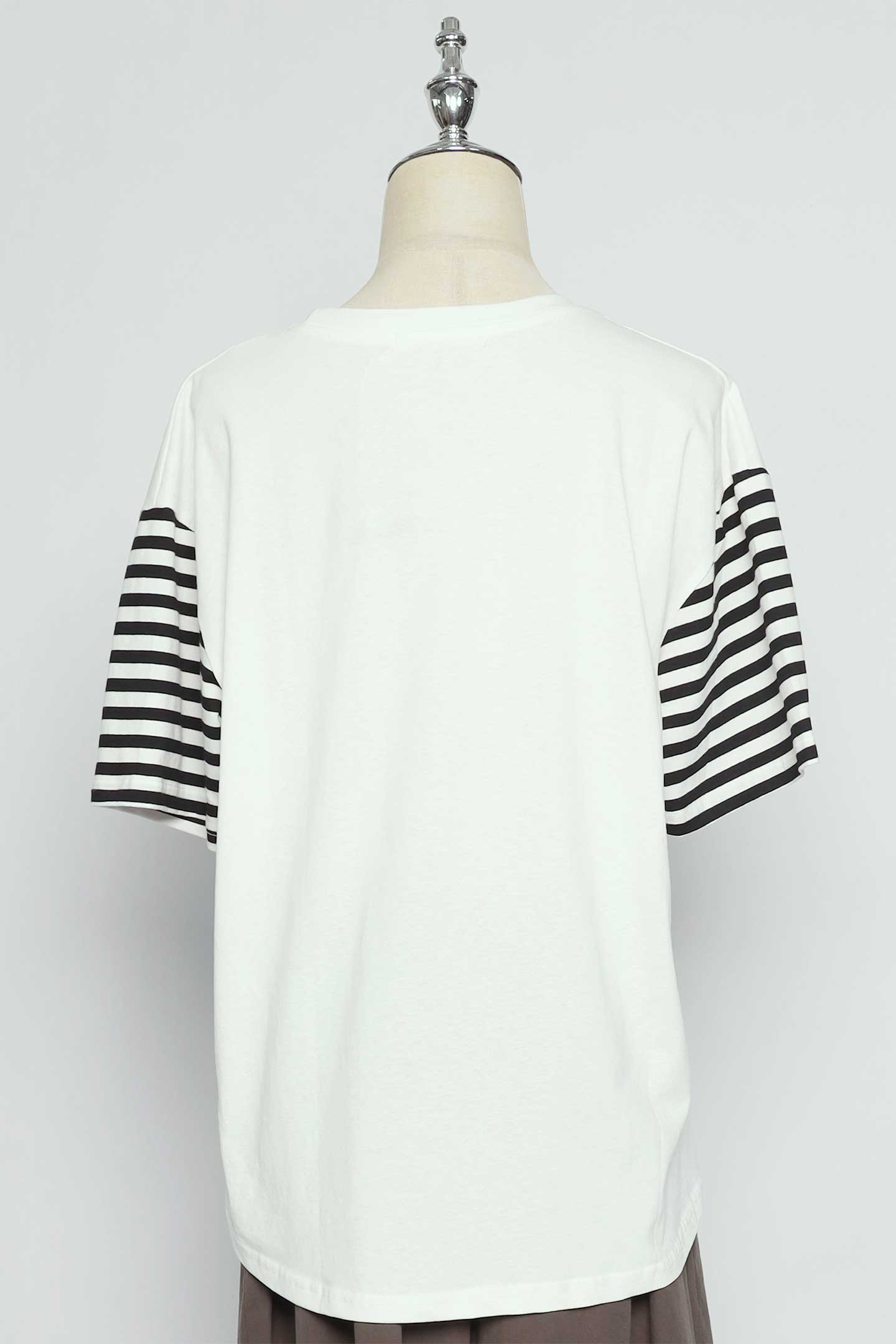 PO - Irinia Polkadot Stripes Top