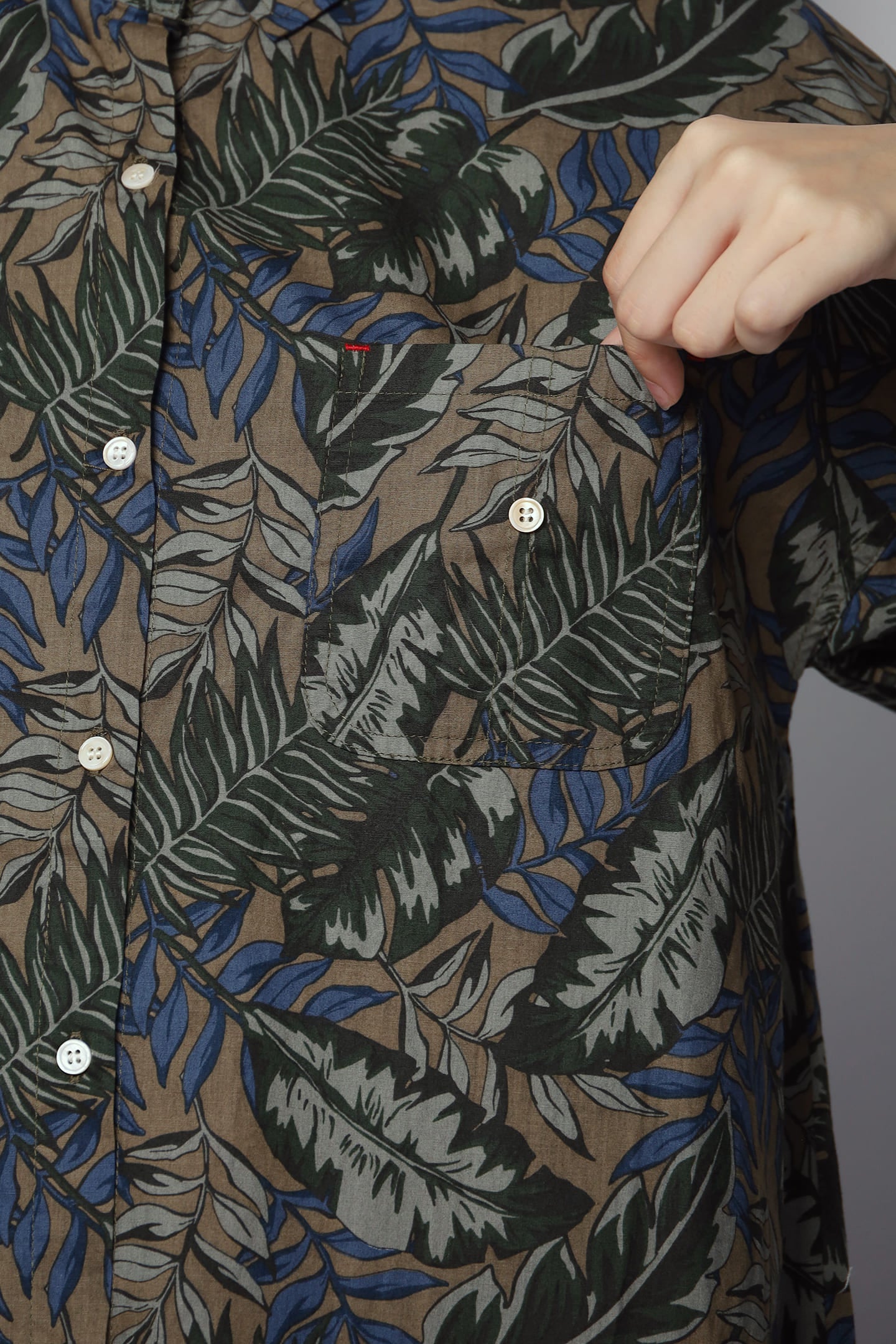 Jacelyn Resort Printed Shirt Dress