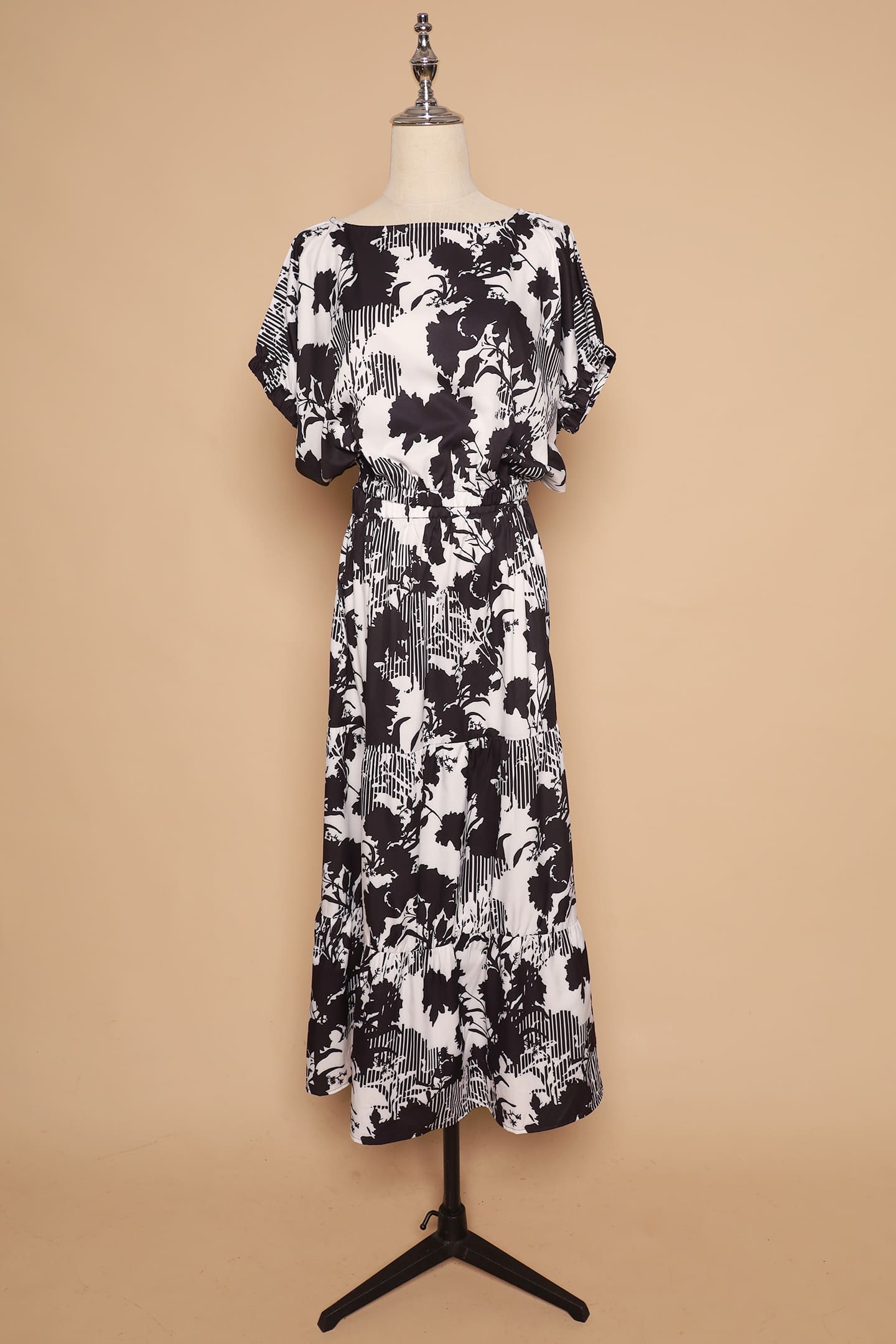 PO - Jolin 2 in 1 Skirt Set in Floral Noir
