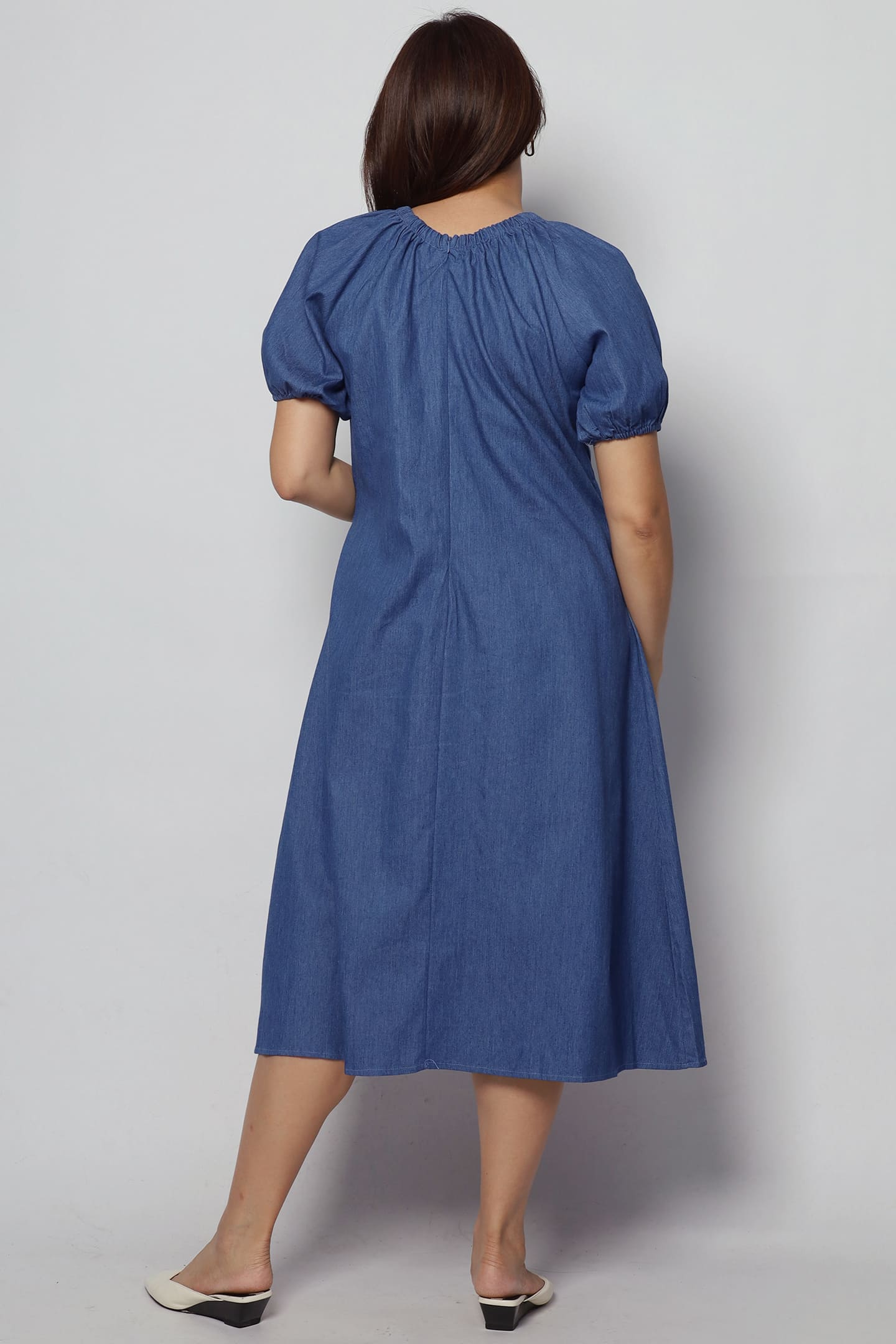 Jorie Denim Pocket Dress