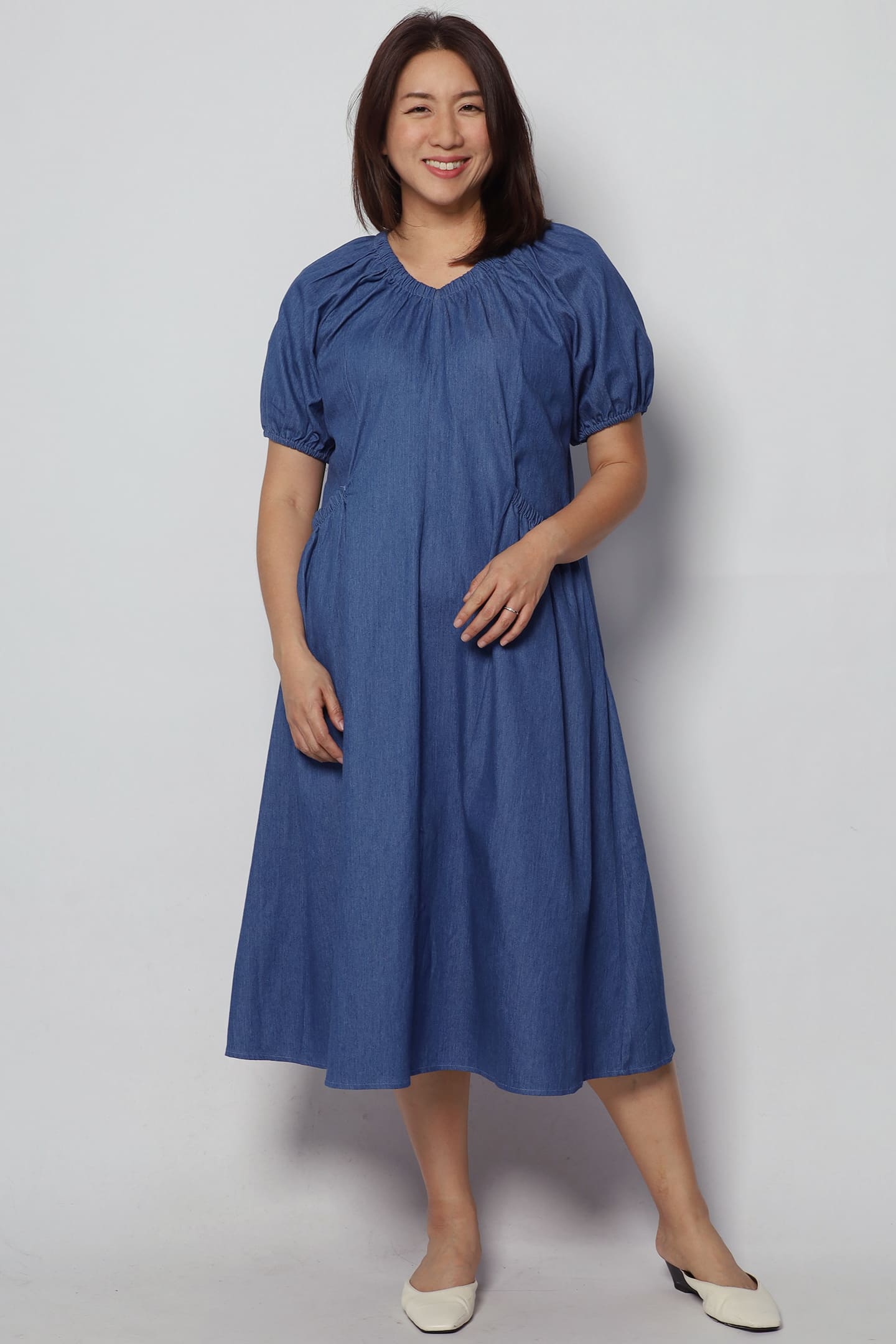 Jorie Denim Pocket Dress