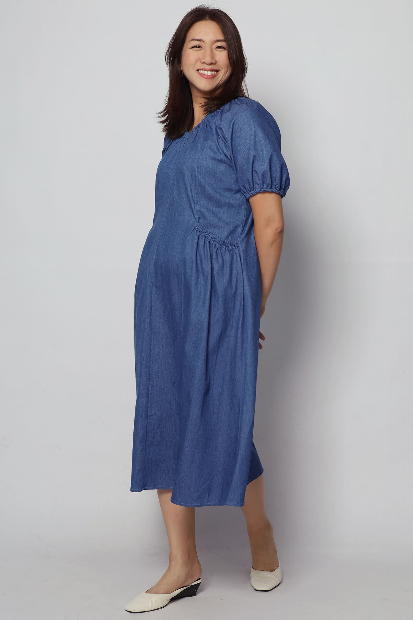 Jorie Denim Pocket Dress