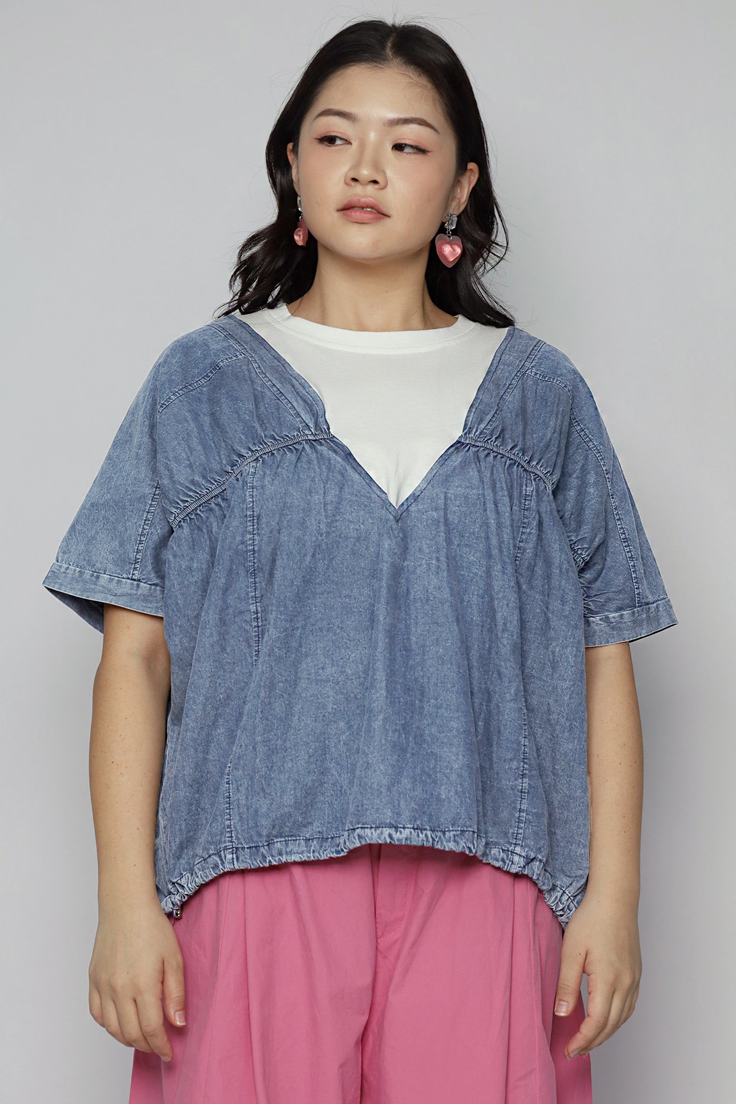 Junie Denim Top