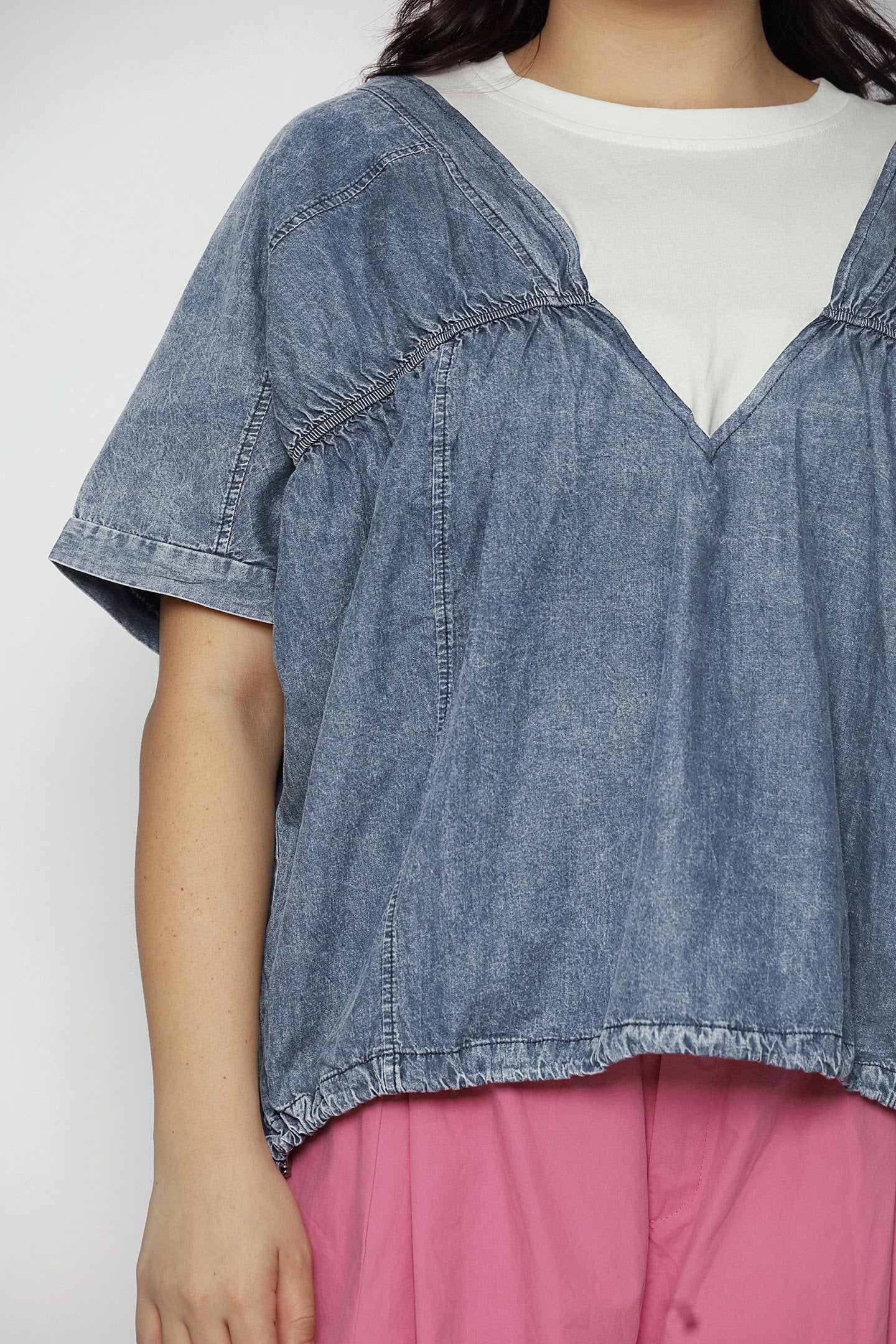 Junie Denim Top